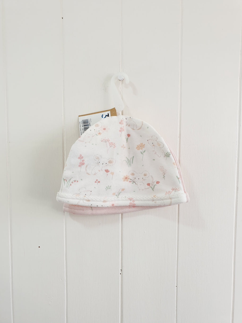 My first mouse baby girl hats 2 pack