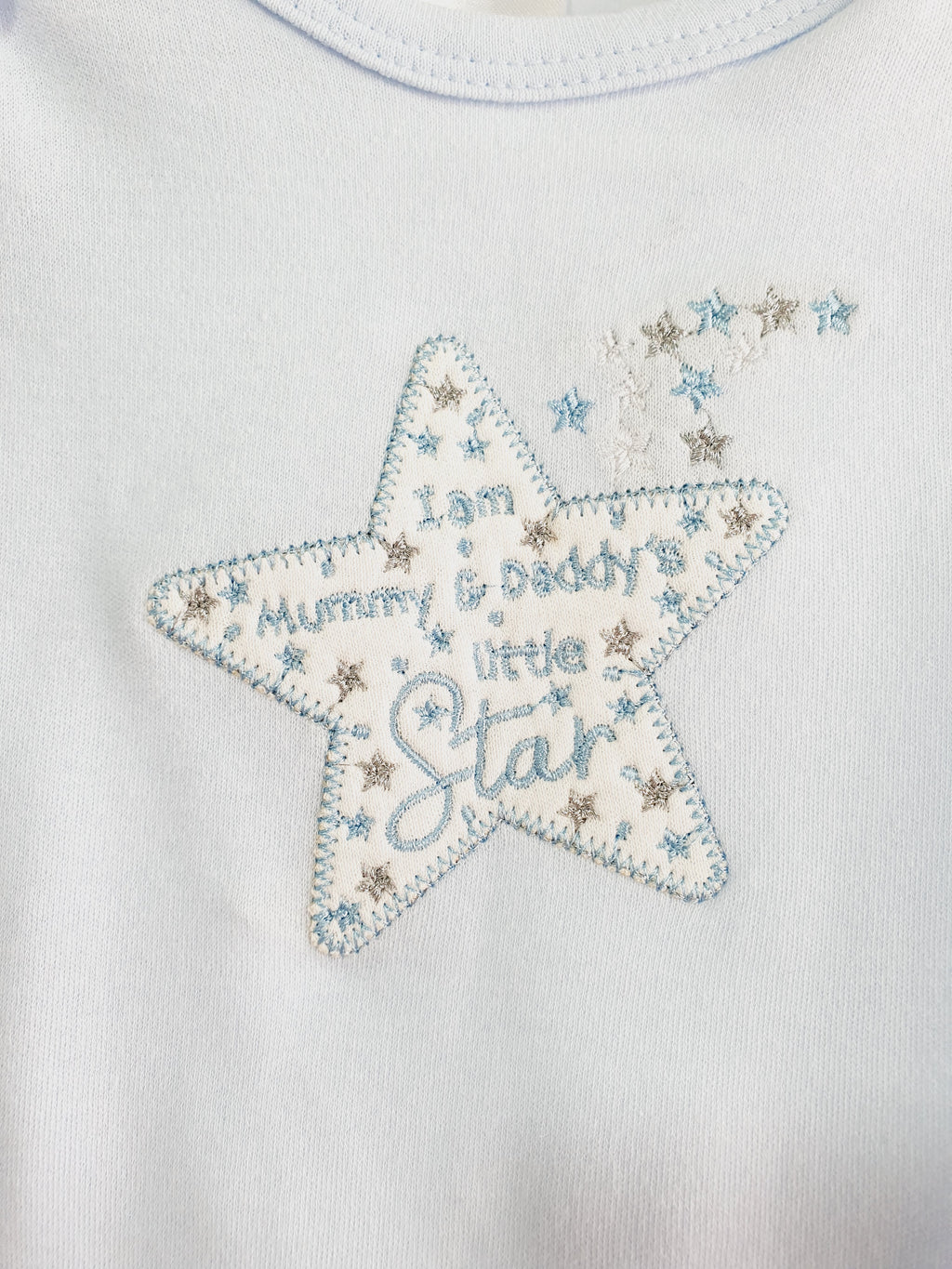 Just So Cute short sleeve bodysuit 'I am mummy and daddy's little star' 0-3 months