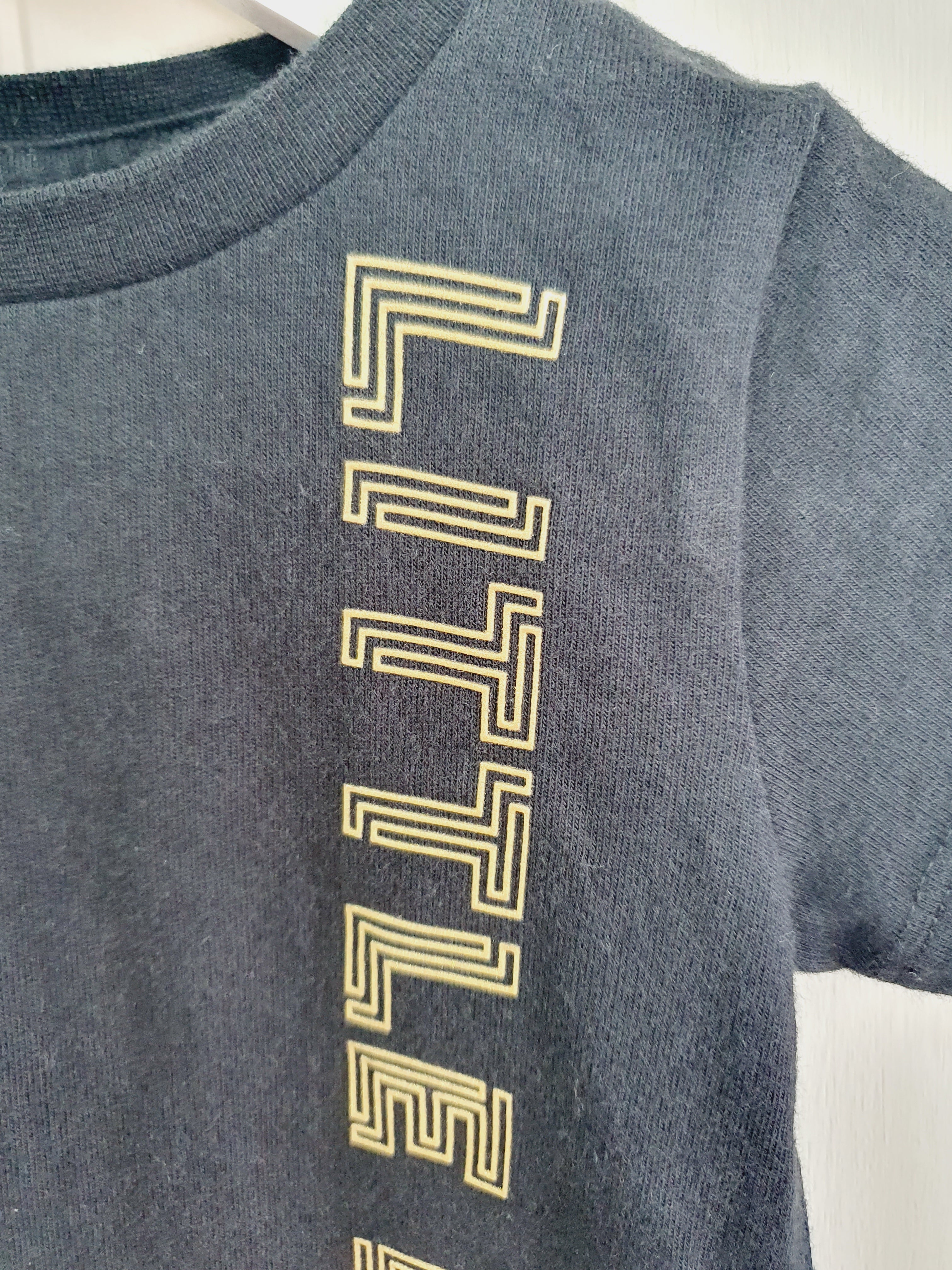 Next 'Little dude' black T-shirt 6-9 months