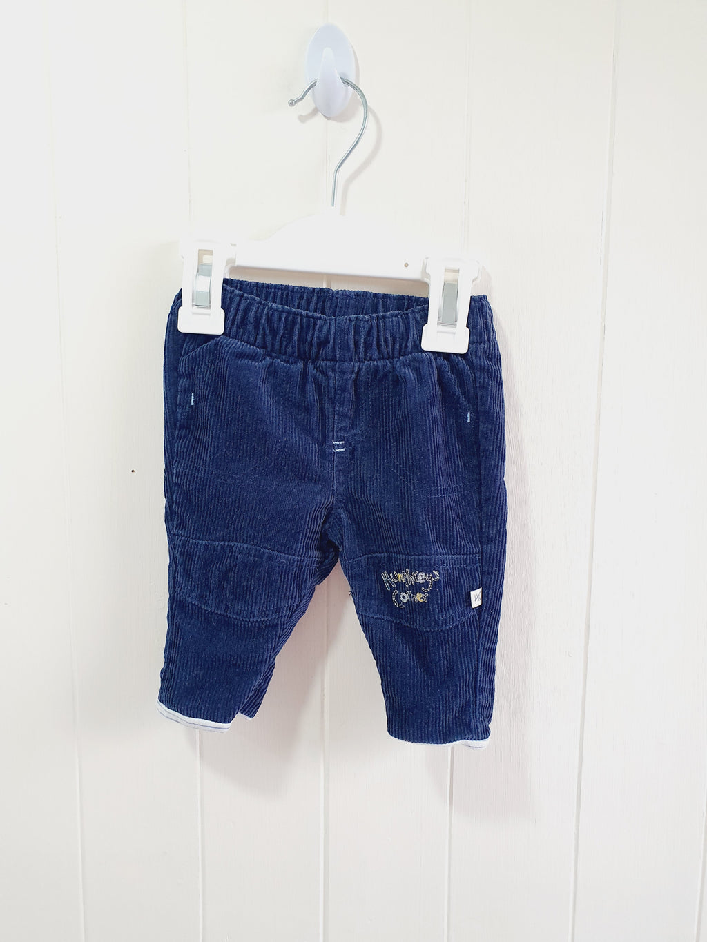 Mothercare lined corduroy trousers New baby