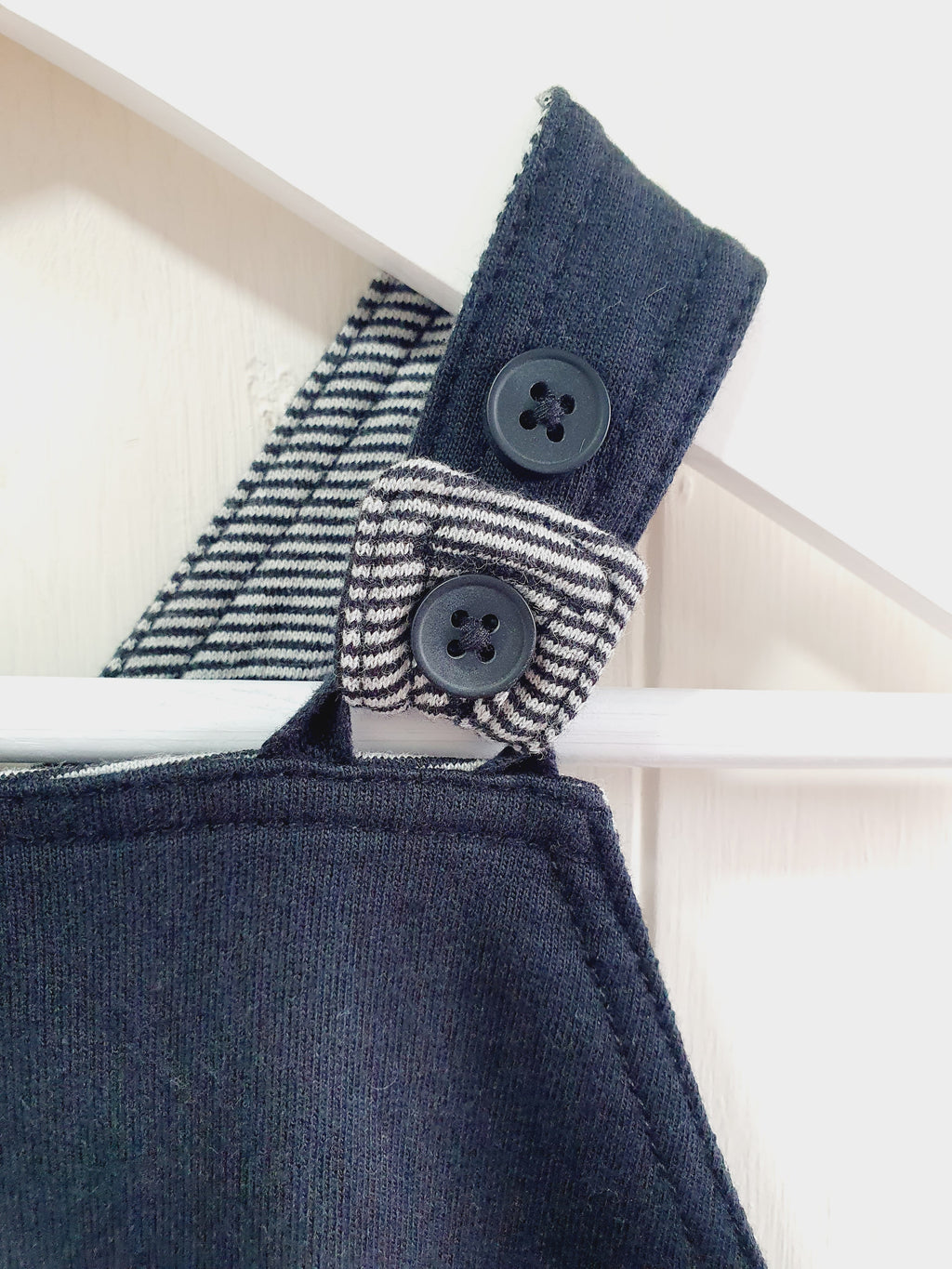 George grey dungaree 3-6 months