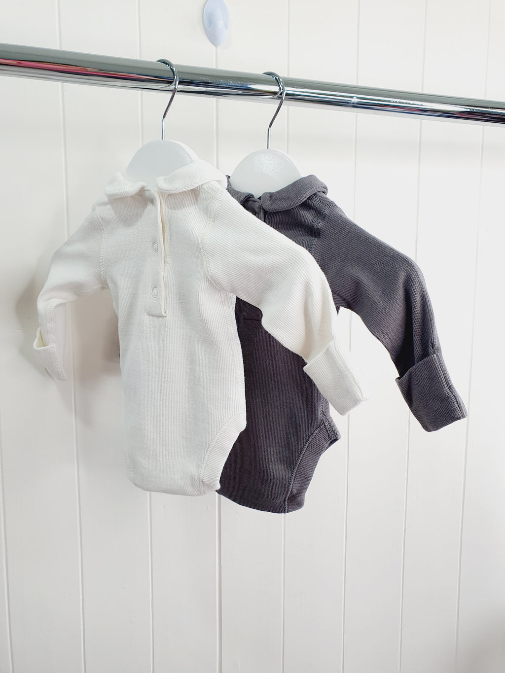 M&S long sleeve bodysuits 0-3 months