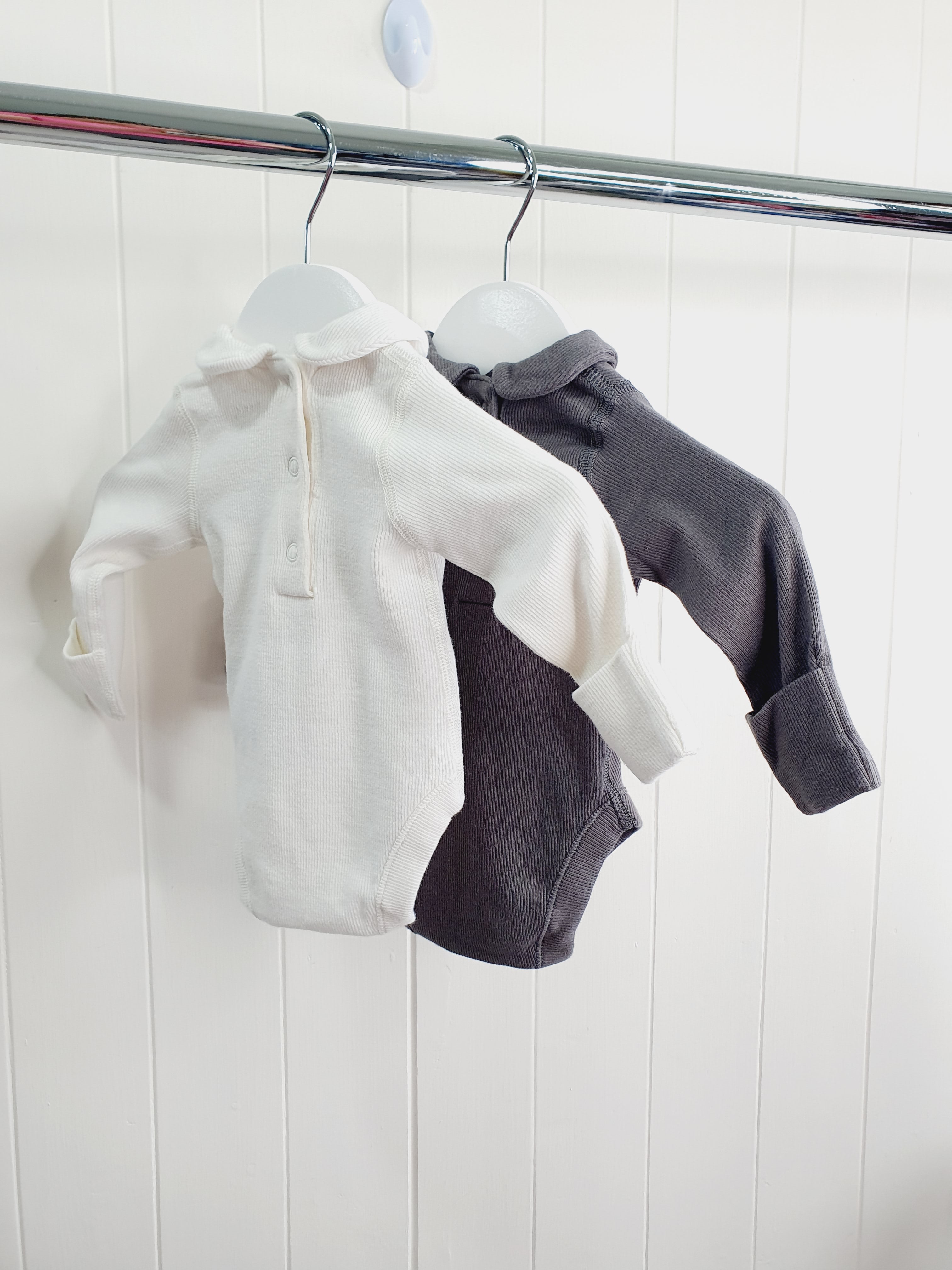 M&S long sleeve bodysuits 0-3 months