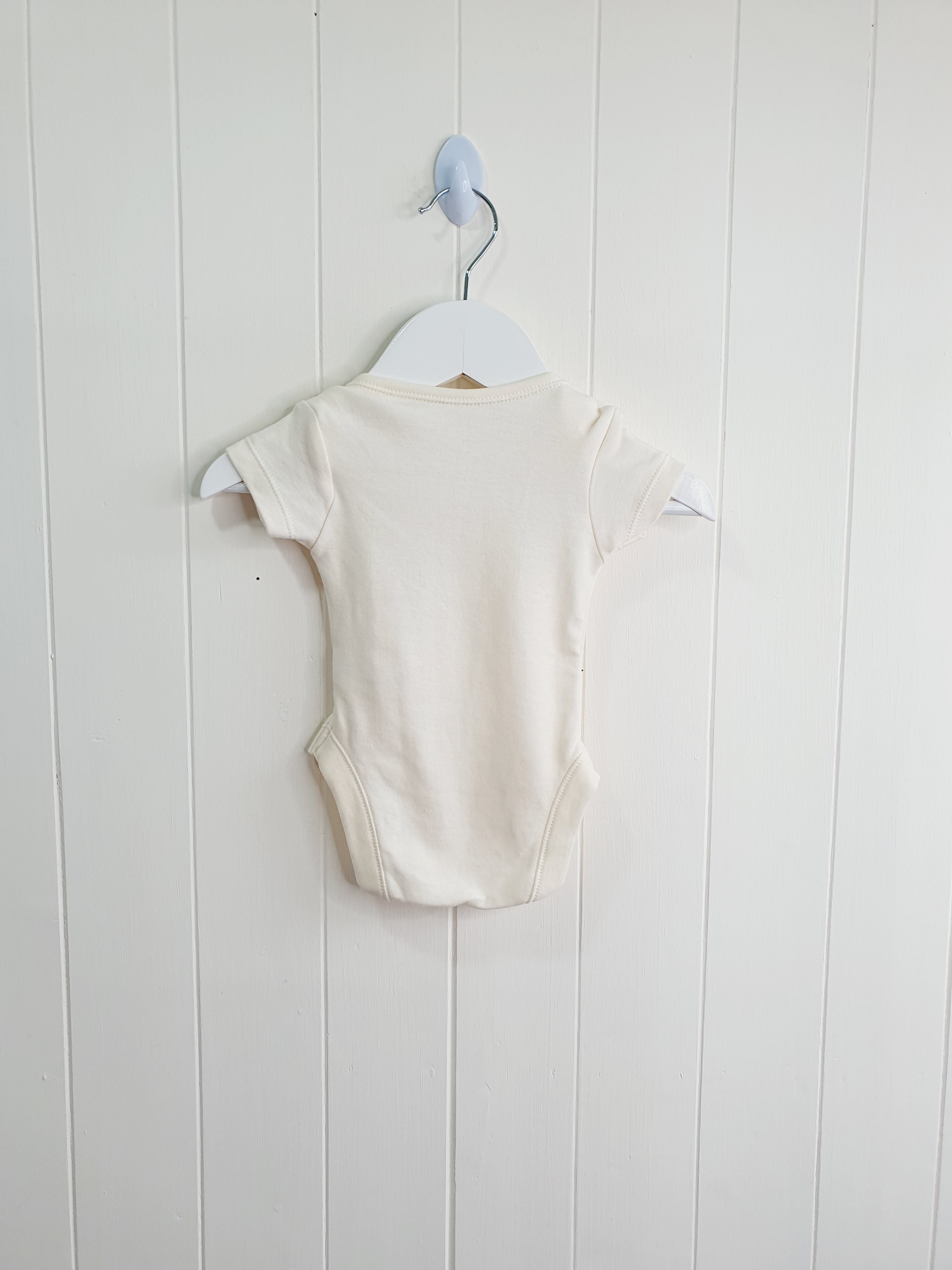 George first size short sleeve rainbow bodysuit