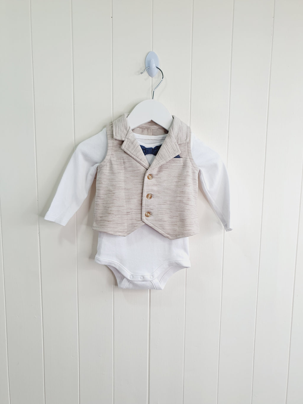 Shein bodysuit and waistcoat set 3-6 months