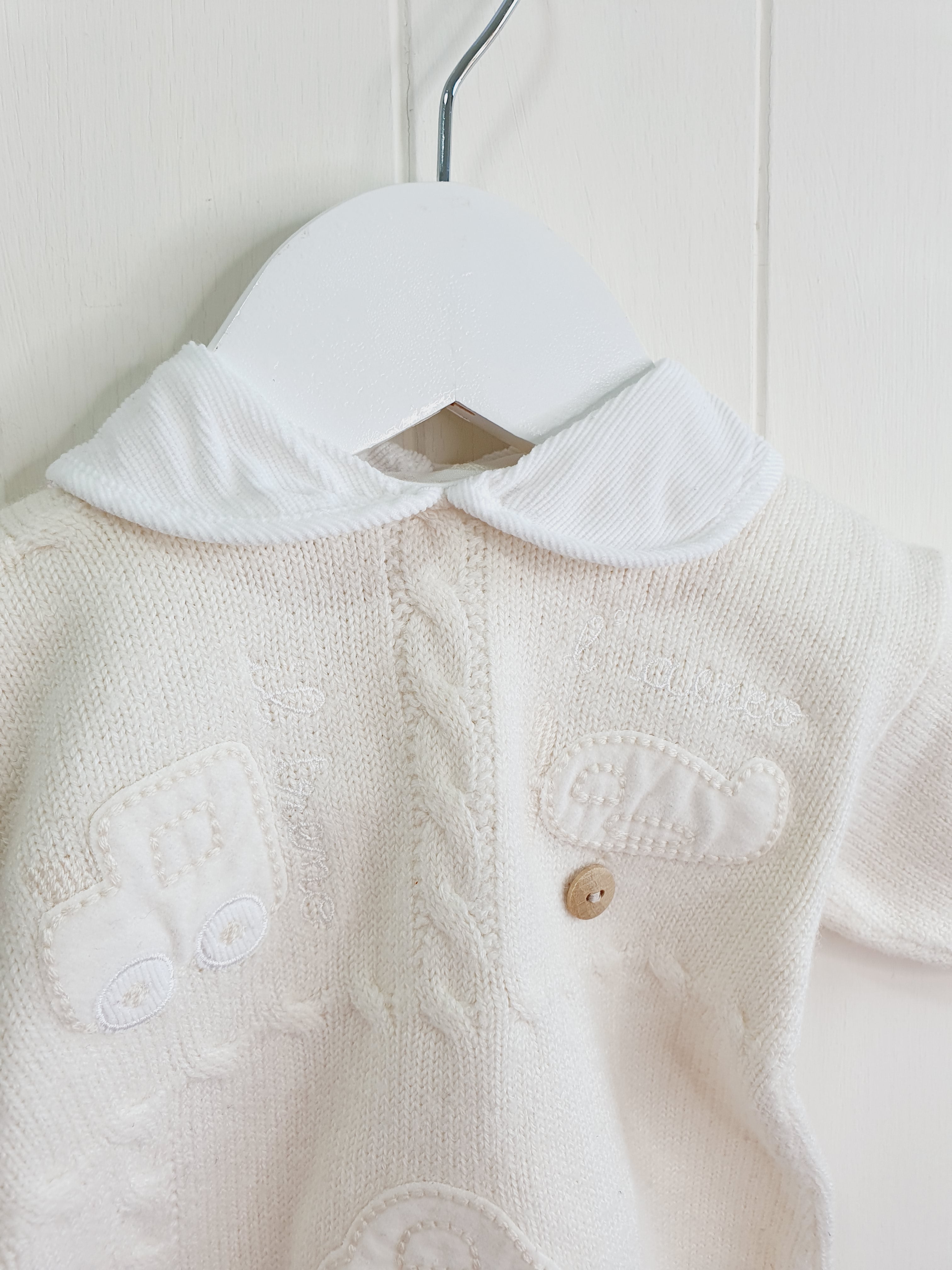 Ital Bimbi knit romper 1-3 months