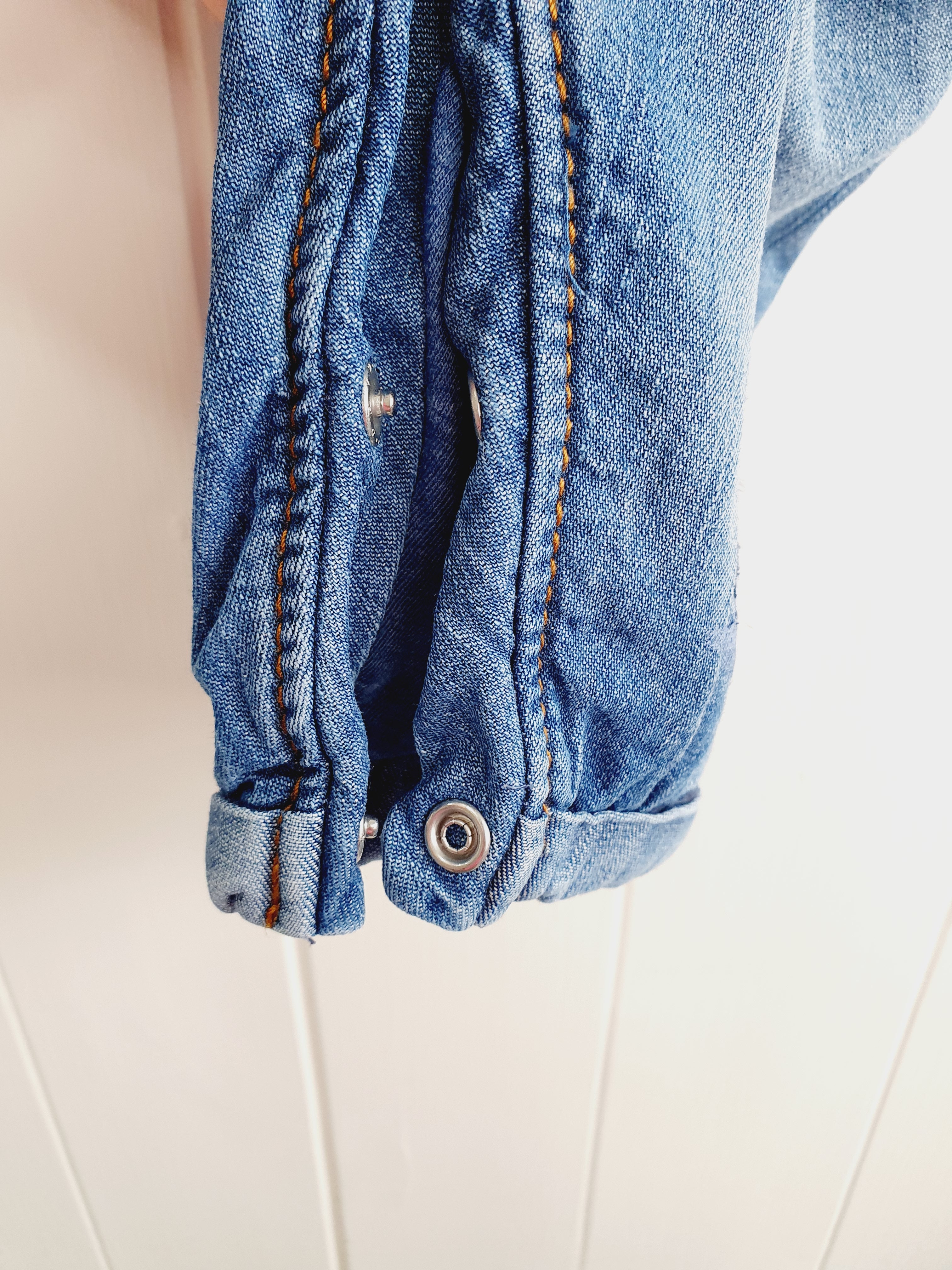 Next blue nautical dungaree 3-6 momths