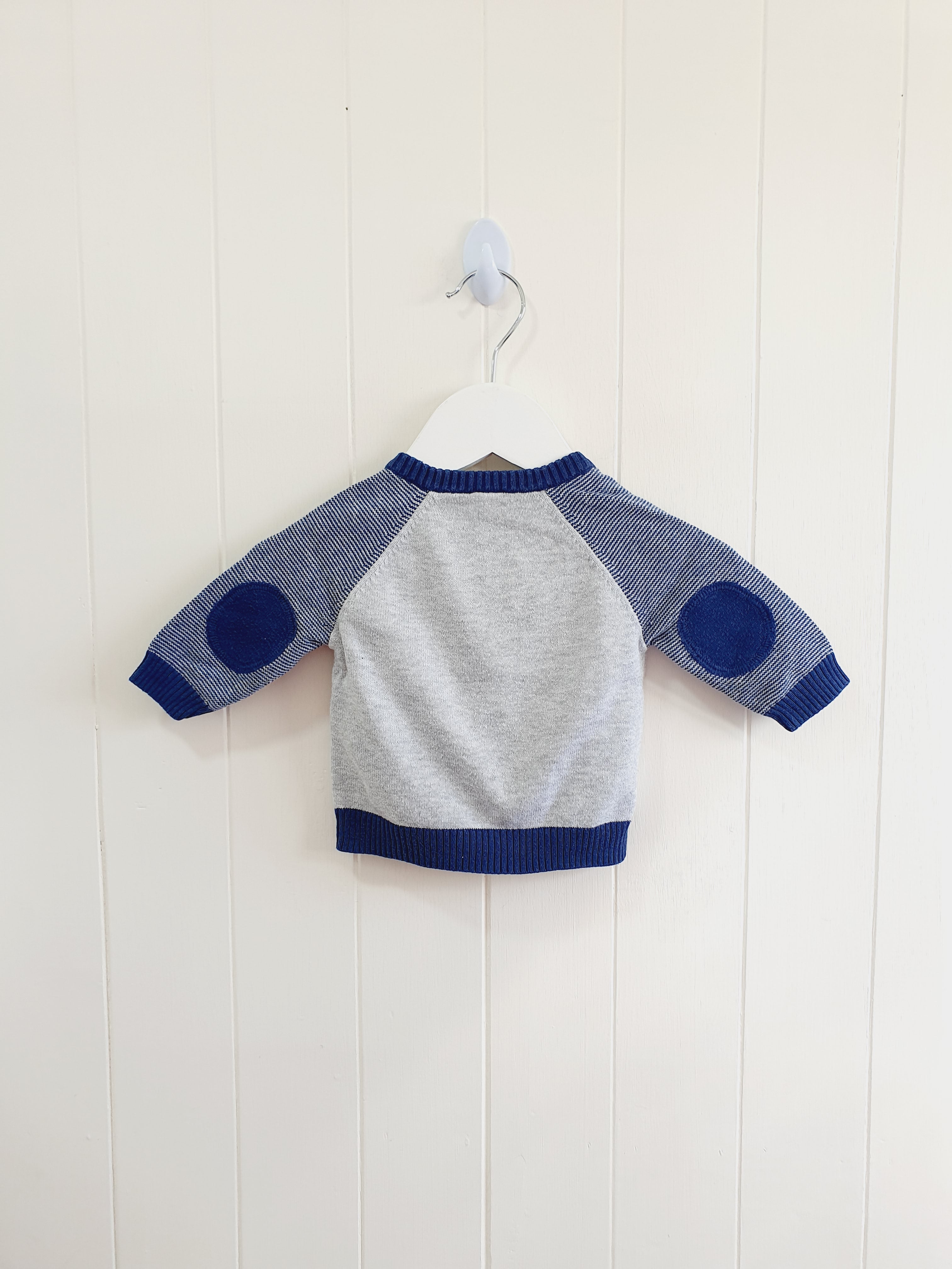 Ty boys grey jumper up to 1 month
