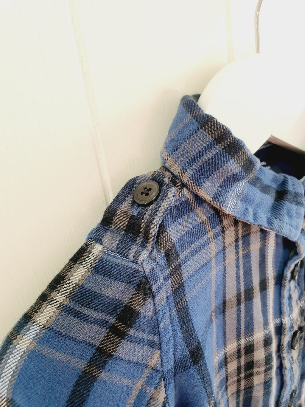 BabyGap check long sleeve shirt 6-12 months