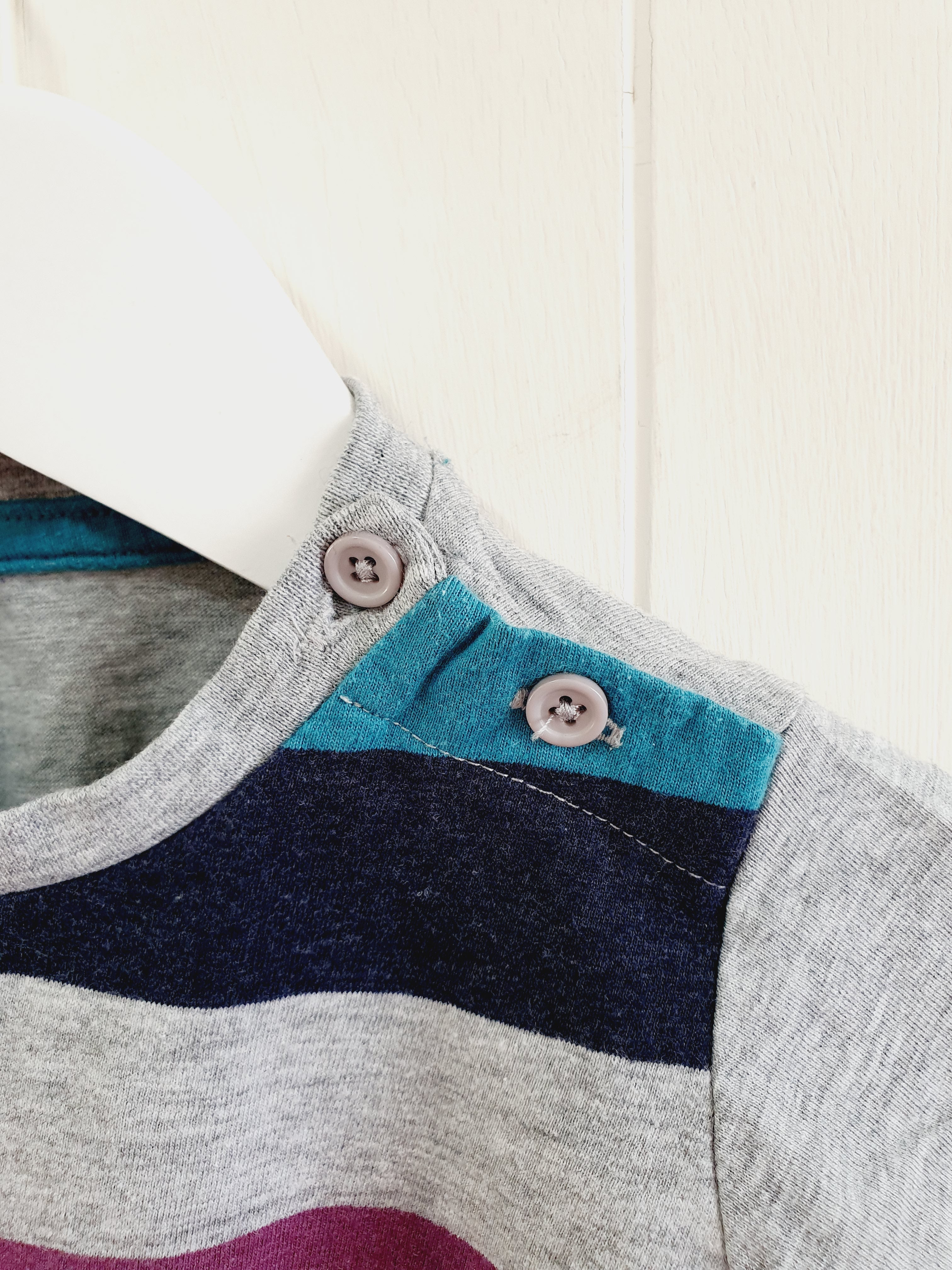 Matalan boys stripy T-shirt 6-9 months