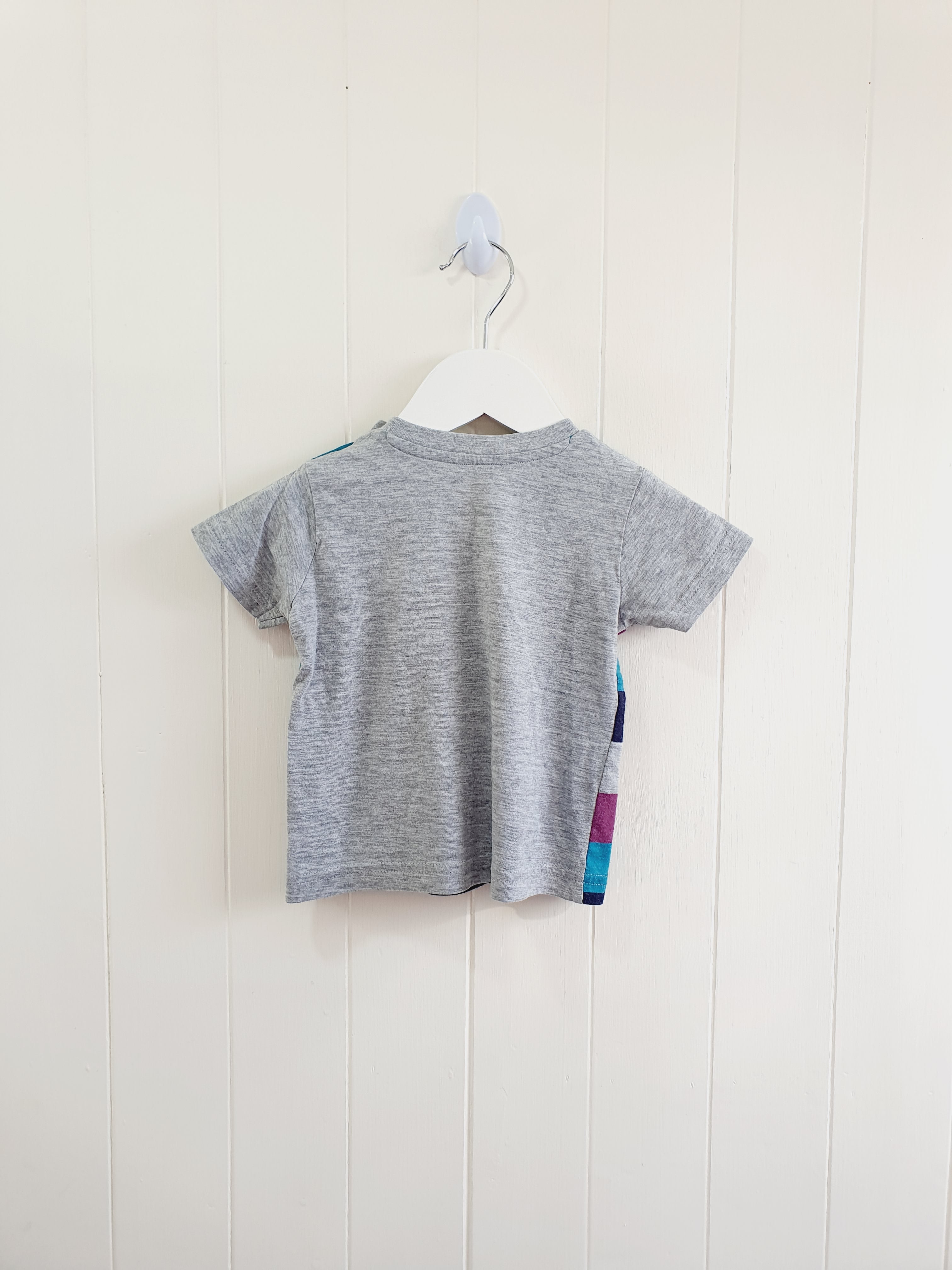 Matalan boys stripy T-shirt 6-9 months