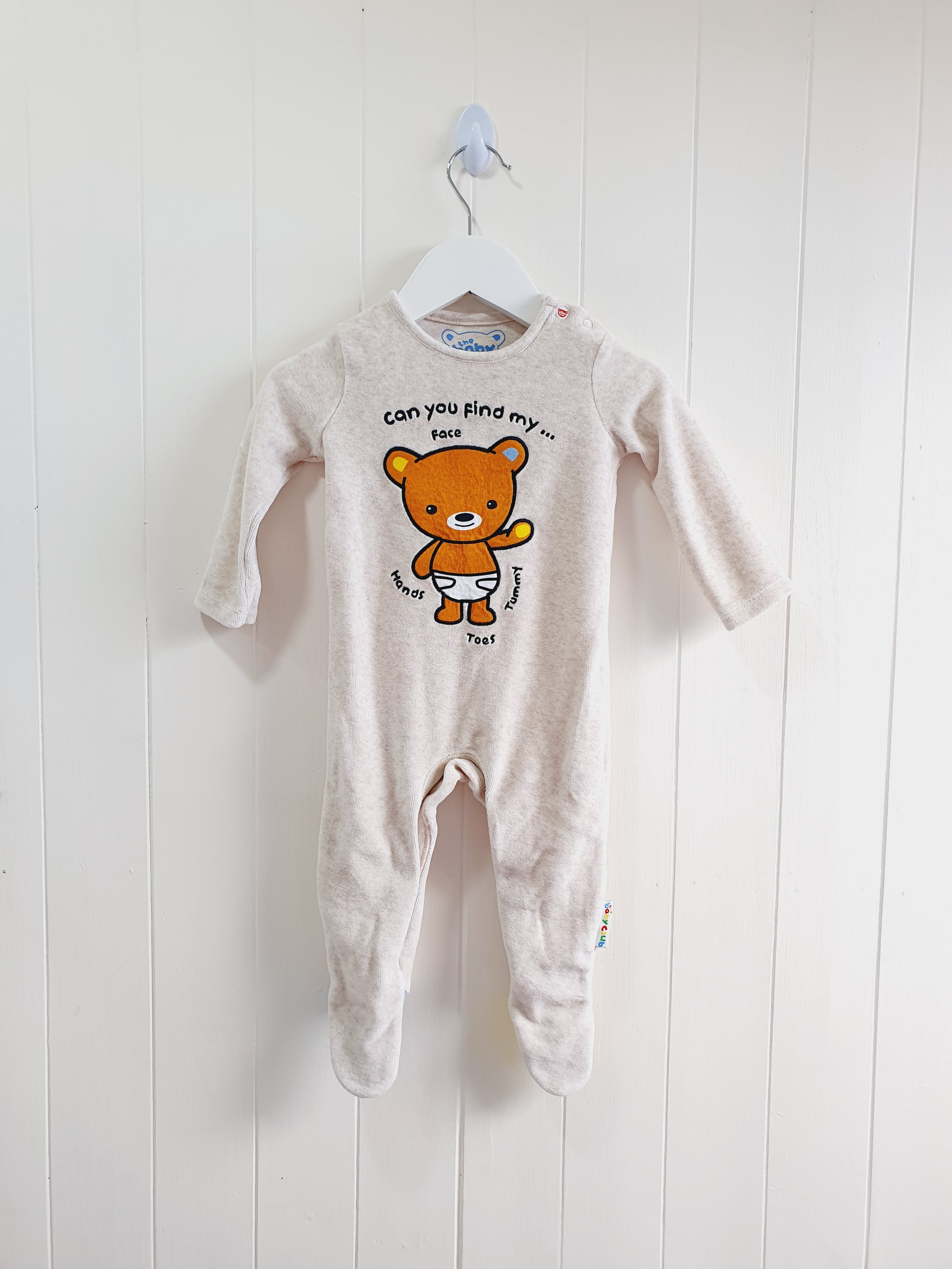 The Baby Club at Tesco 'can you find my sleepsuit 6-9 months