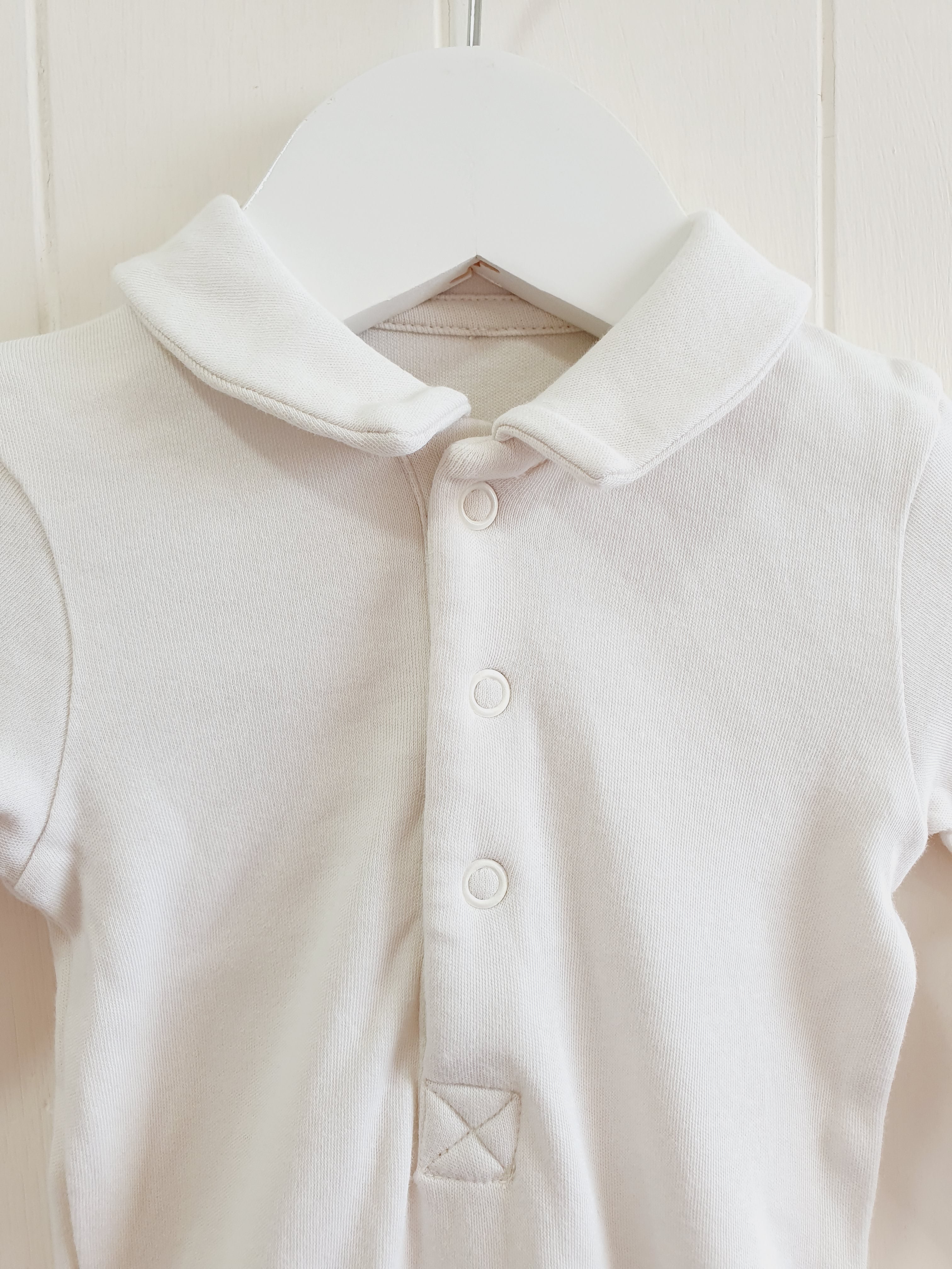 Billie Friars at George polo style long sleeve bodysuit 3-6 months