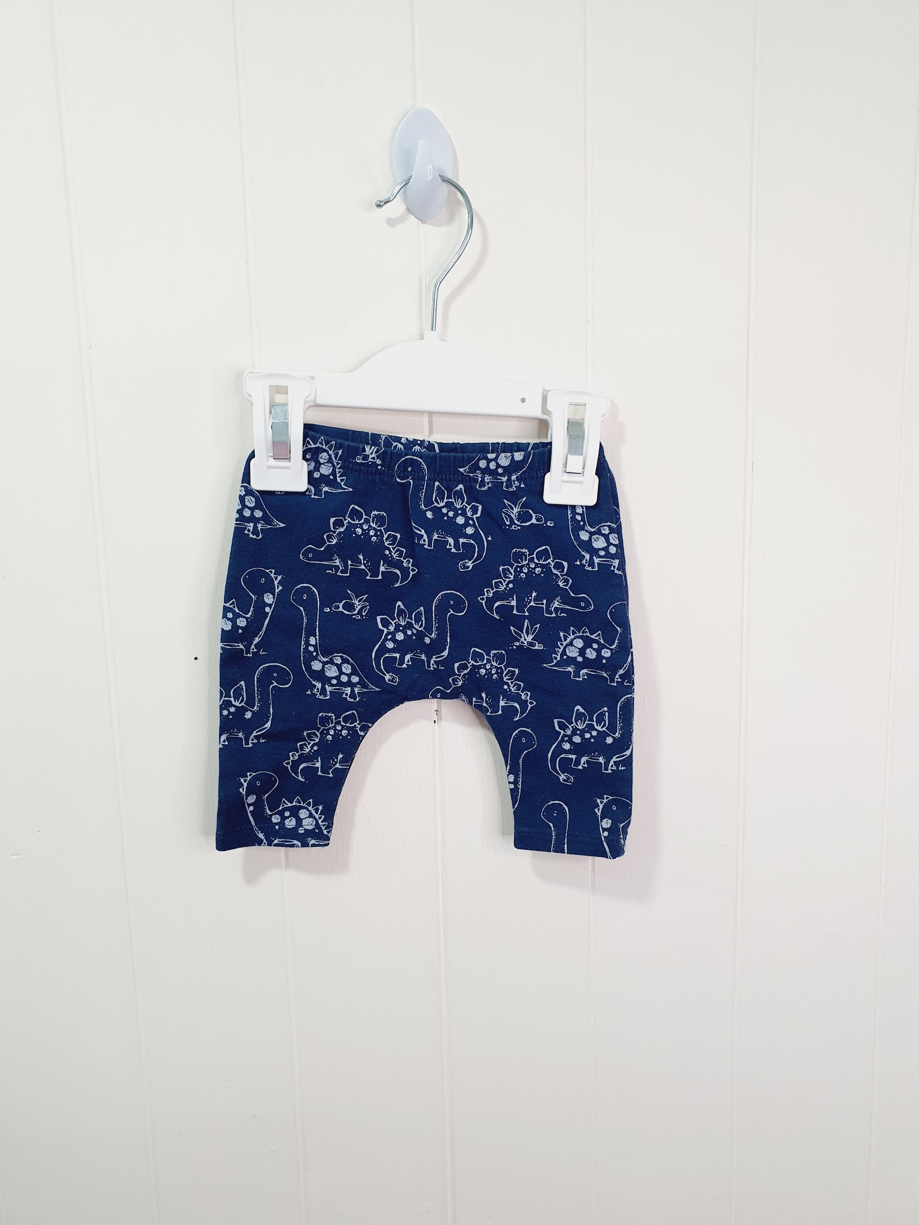 Next navy dinosaur leggings up to 1 month