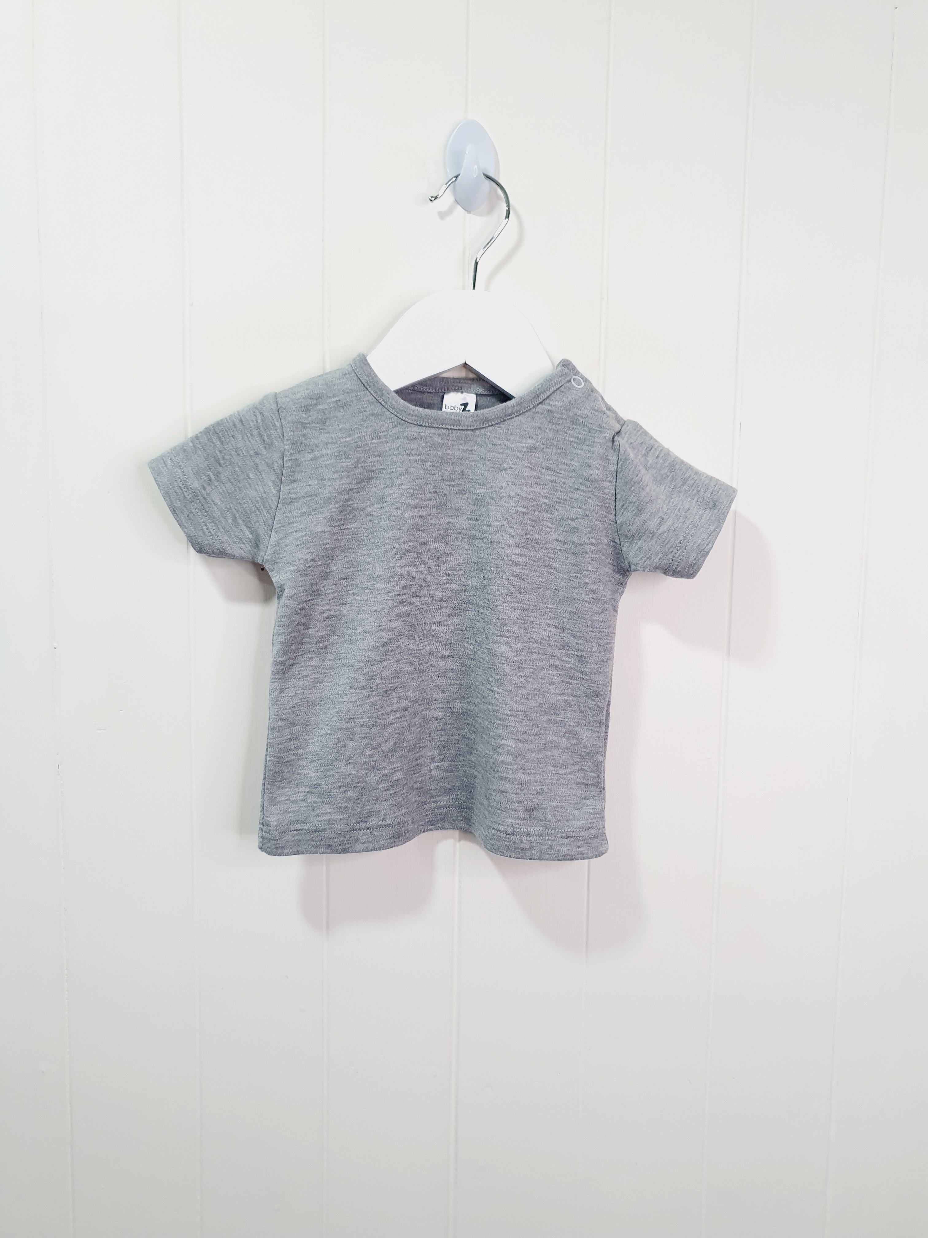 Baby Z grey T-shirt 9-12 months