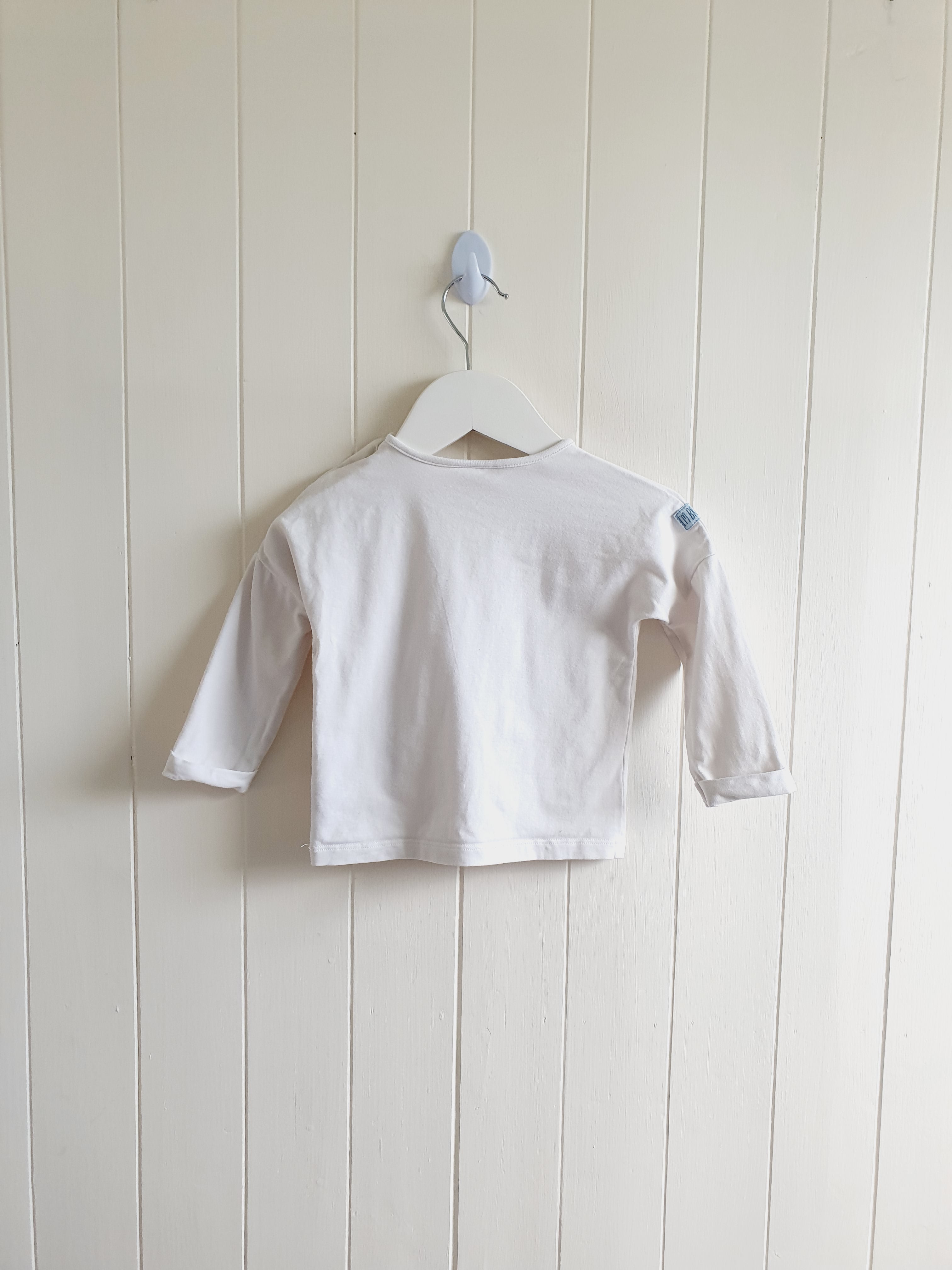 Next lion embroidered long sleeve top 6-9 months