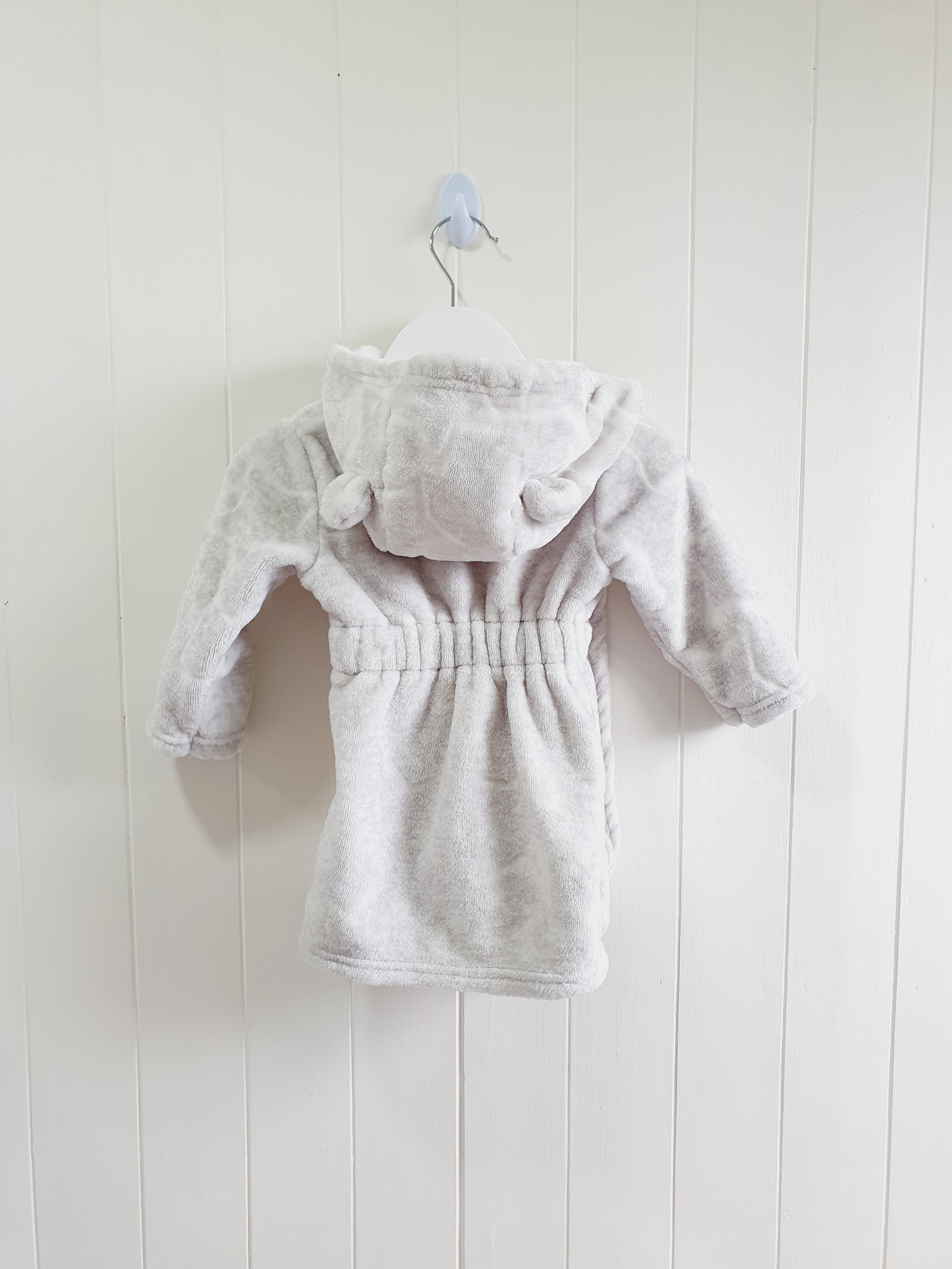 George grey dressing gown 6-9 months
