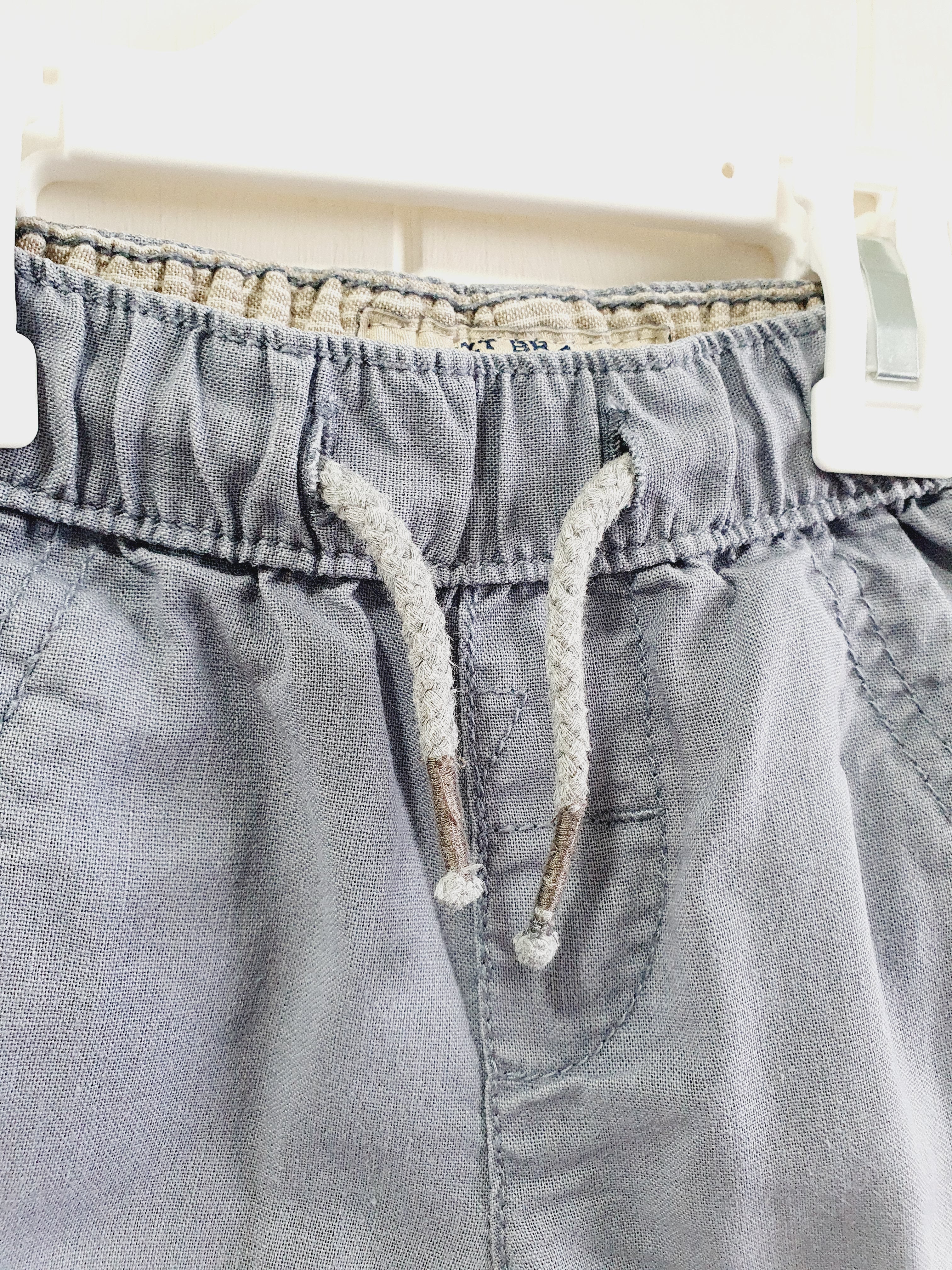 Next grey trousers 9-12 months