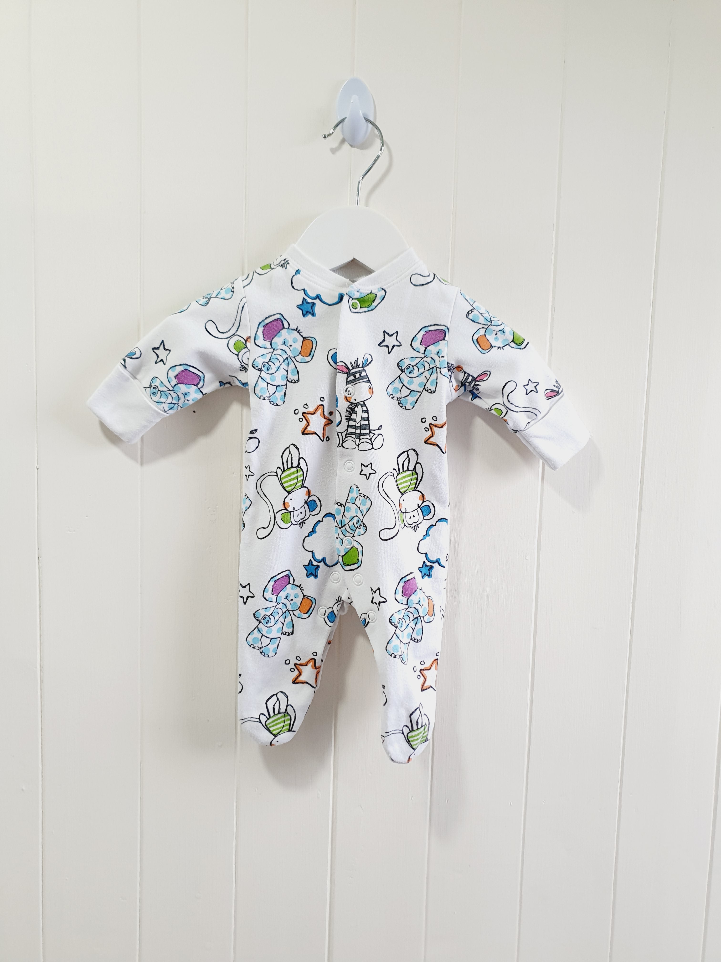 Next animal print sleepsuit Newborn