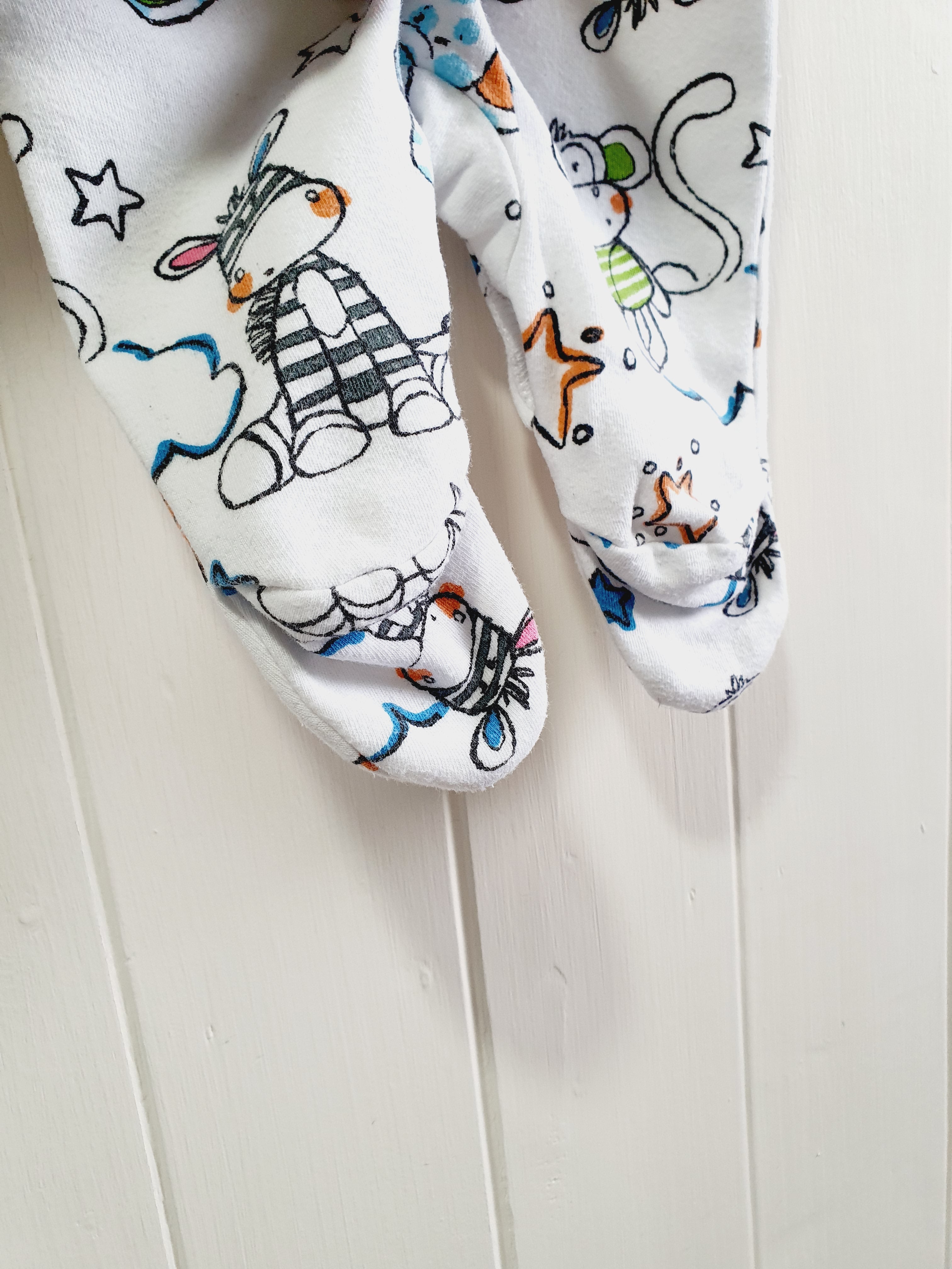 Next animal print sleepsuit Newborn