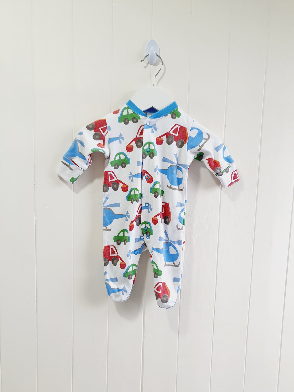 Next transport print sleepsuit up to 1 month