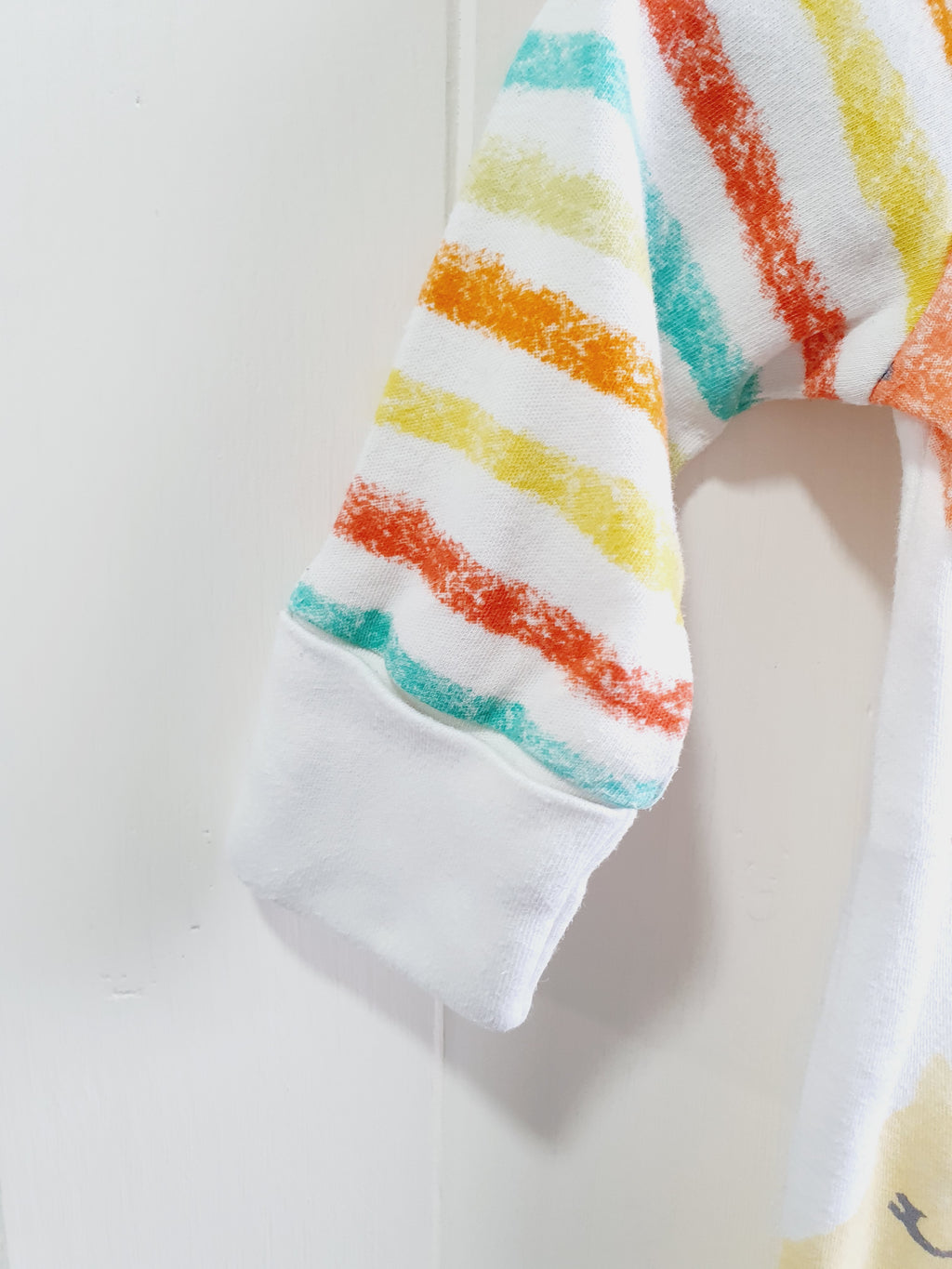 Next animal print sleepsuit up to 3 months