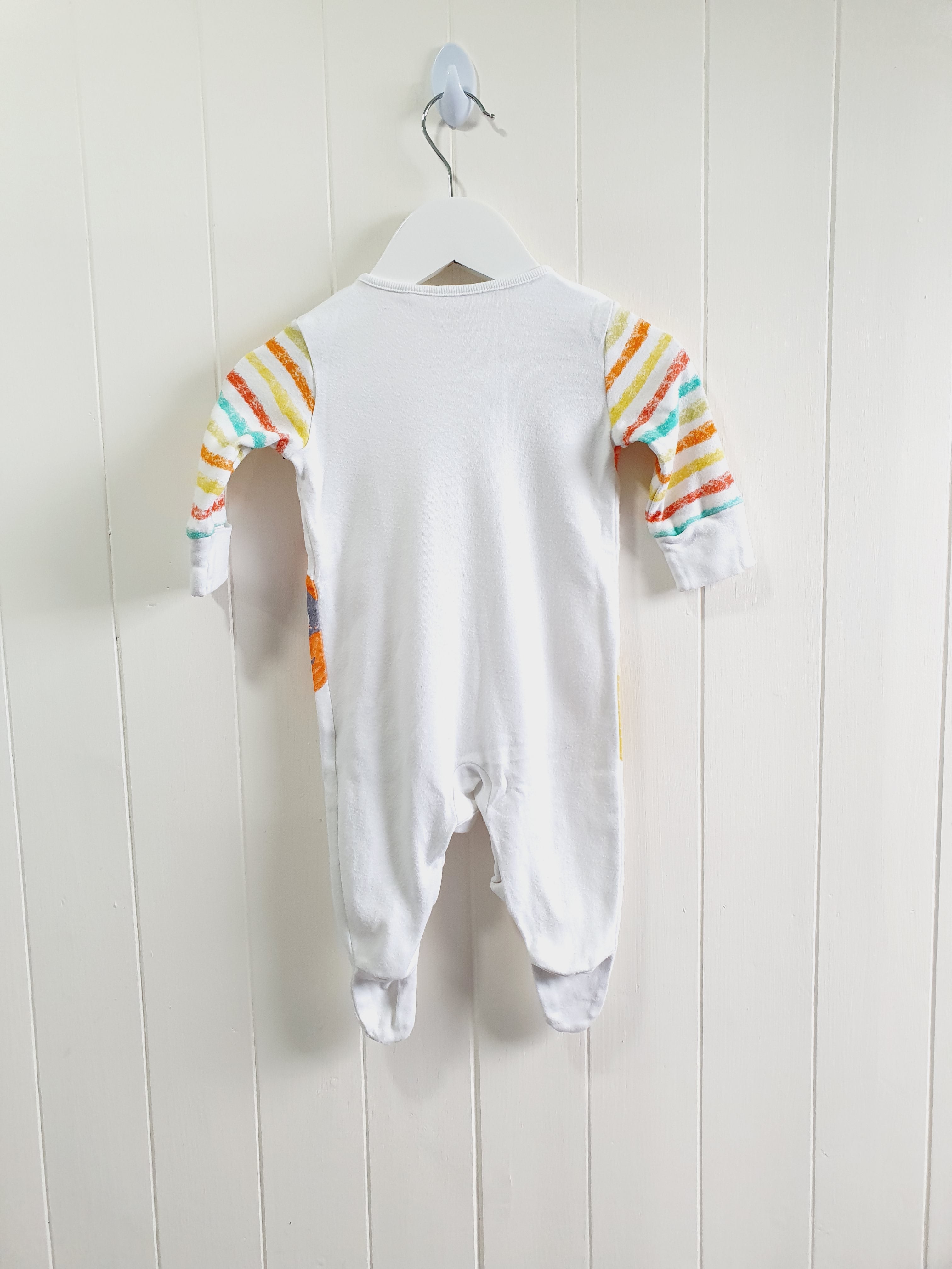 Next animal print sleepsuit up to 3 months