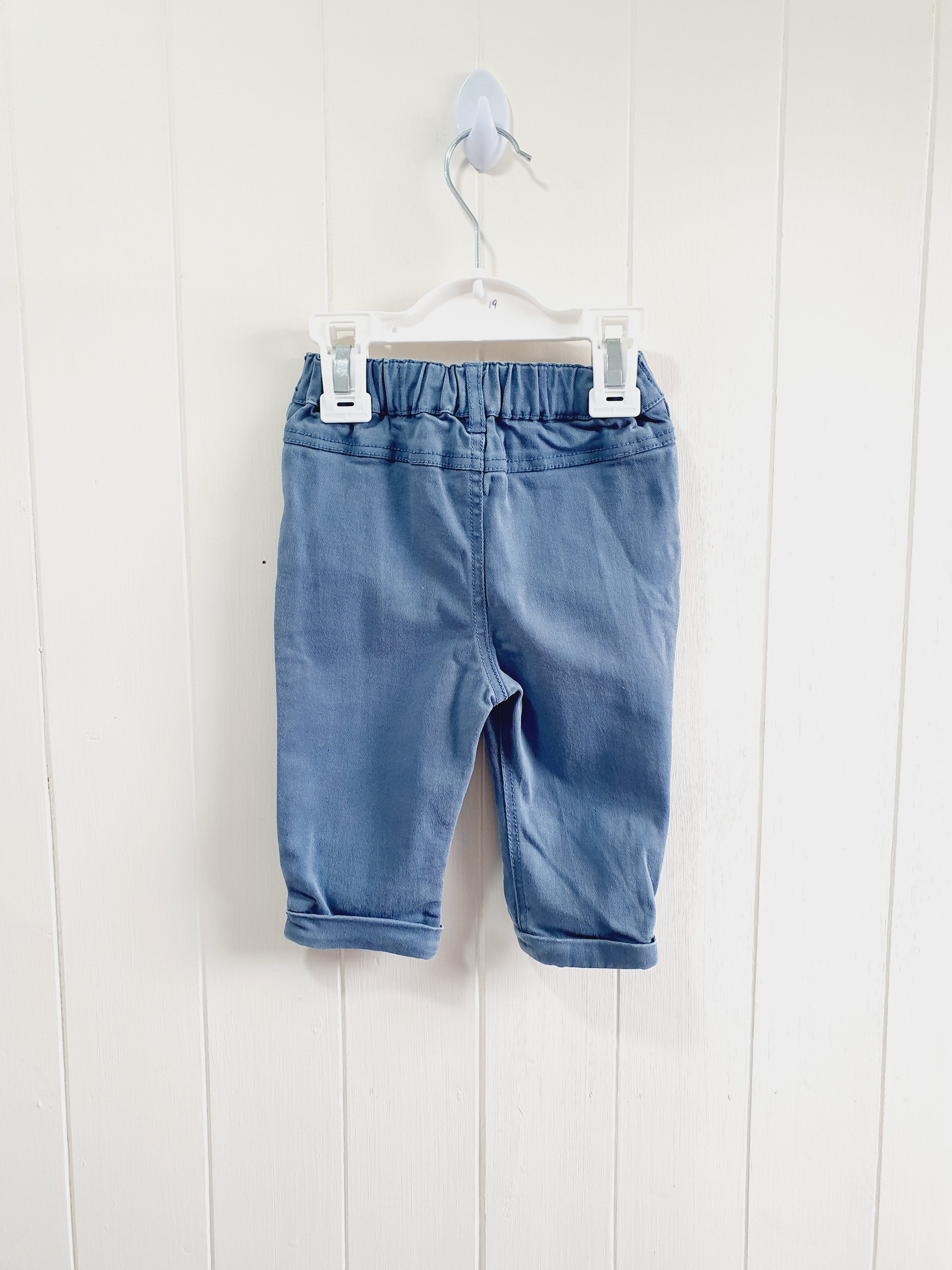 TU boys blue jeans 3-6 months