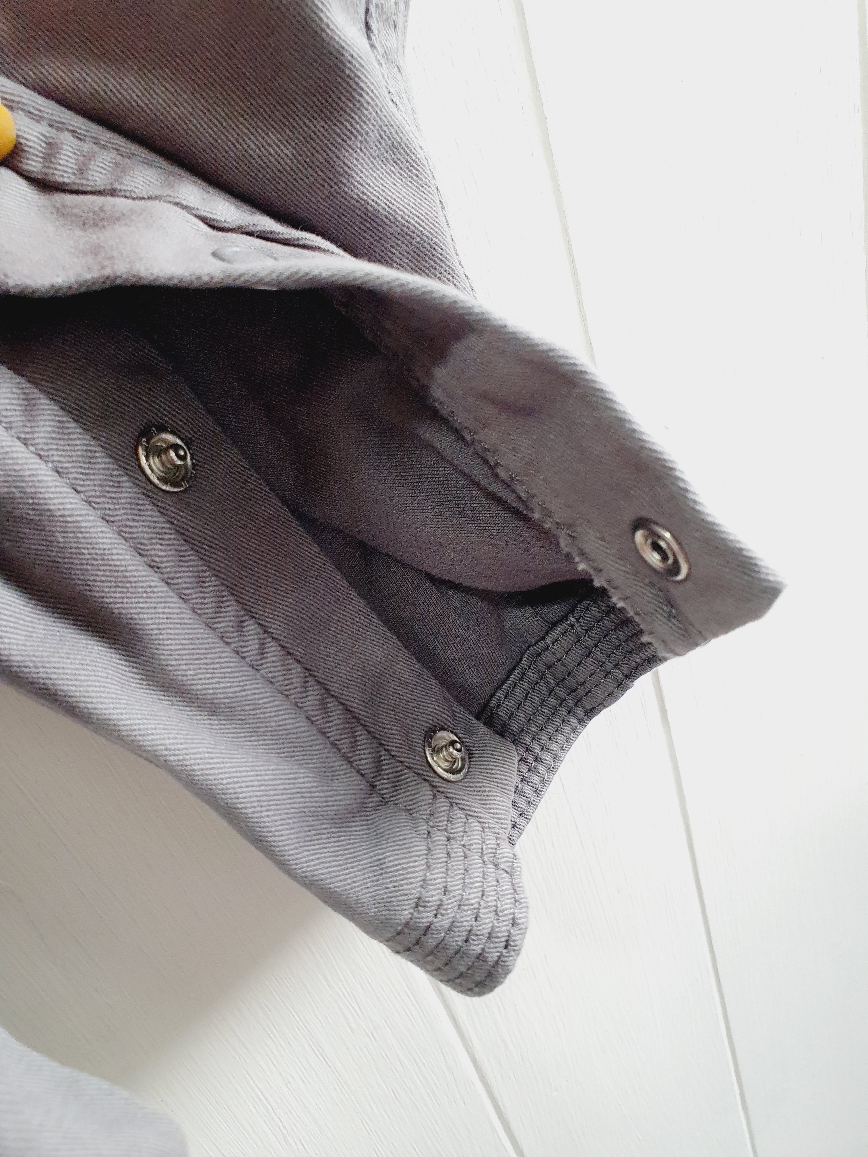 M&S grey lined dungaree 3-9 months