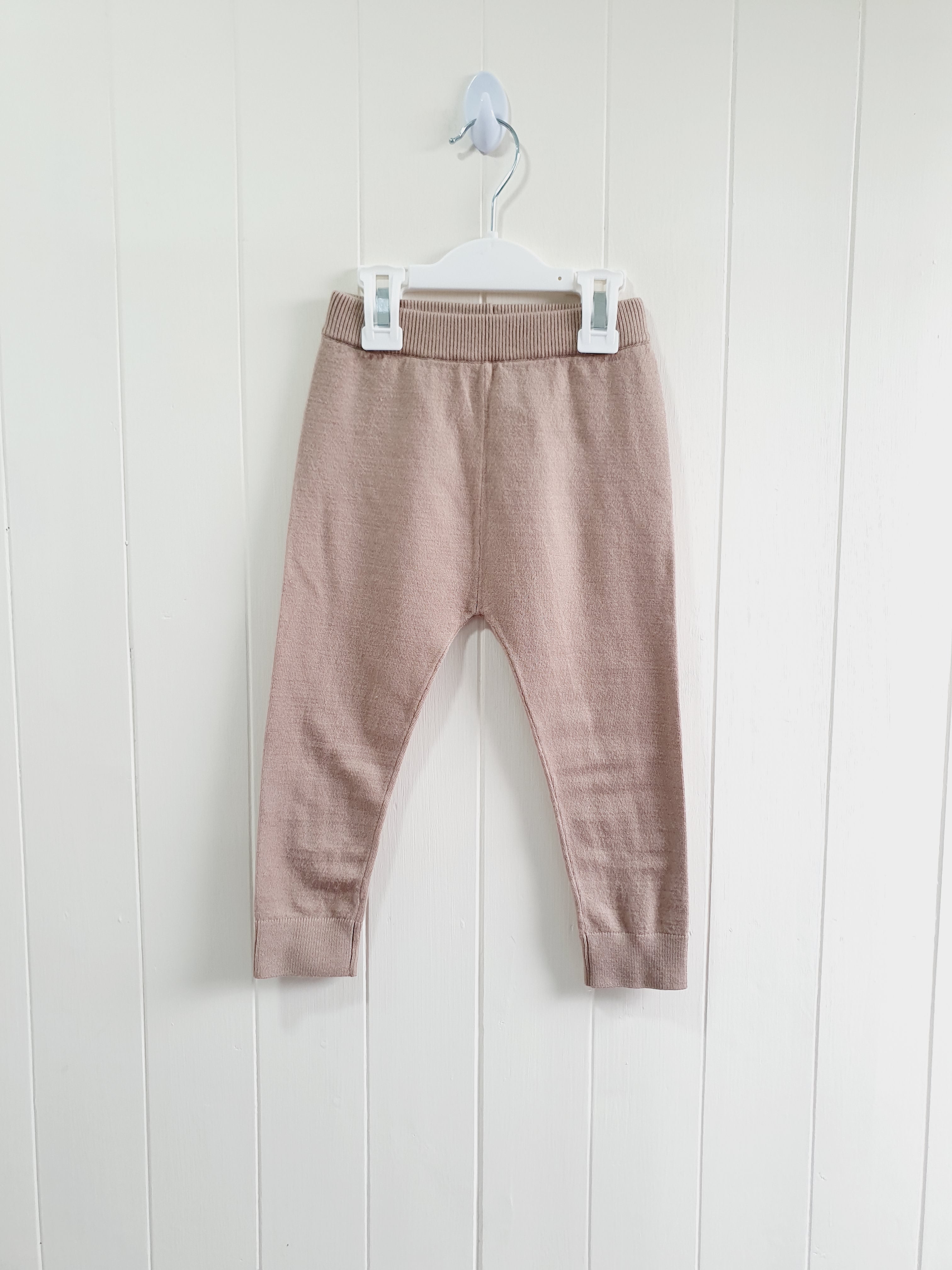Next beige knit legging 1.1/2-2 years