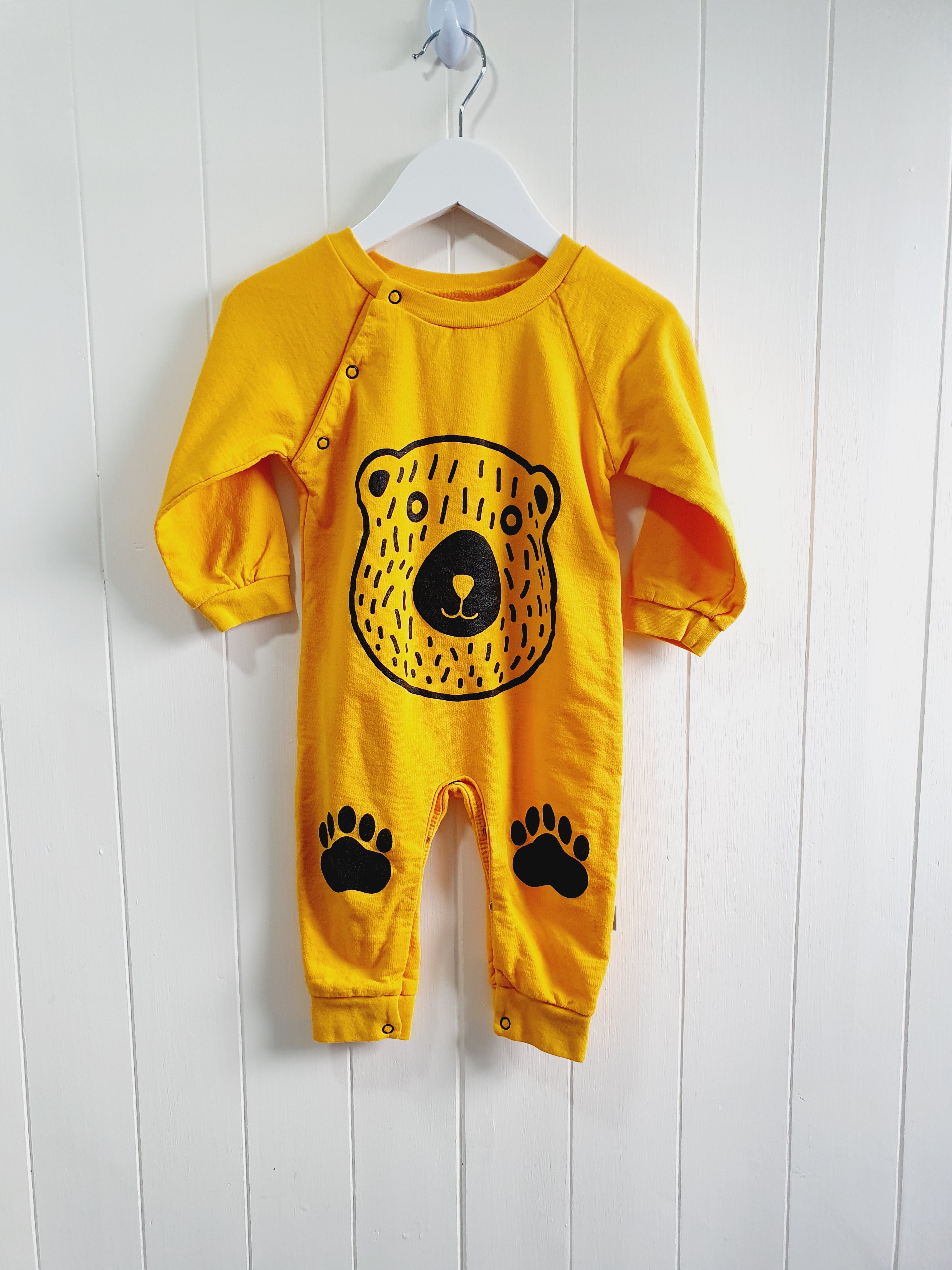 Dexter's bear print romper 6-9 months