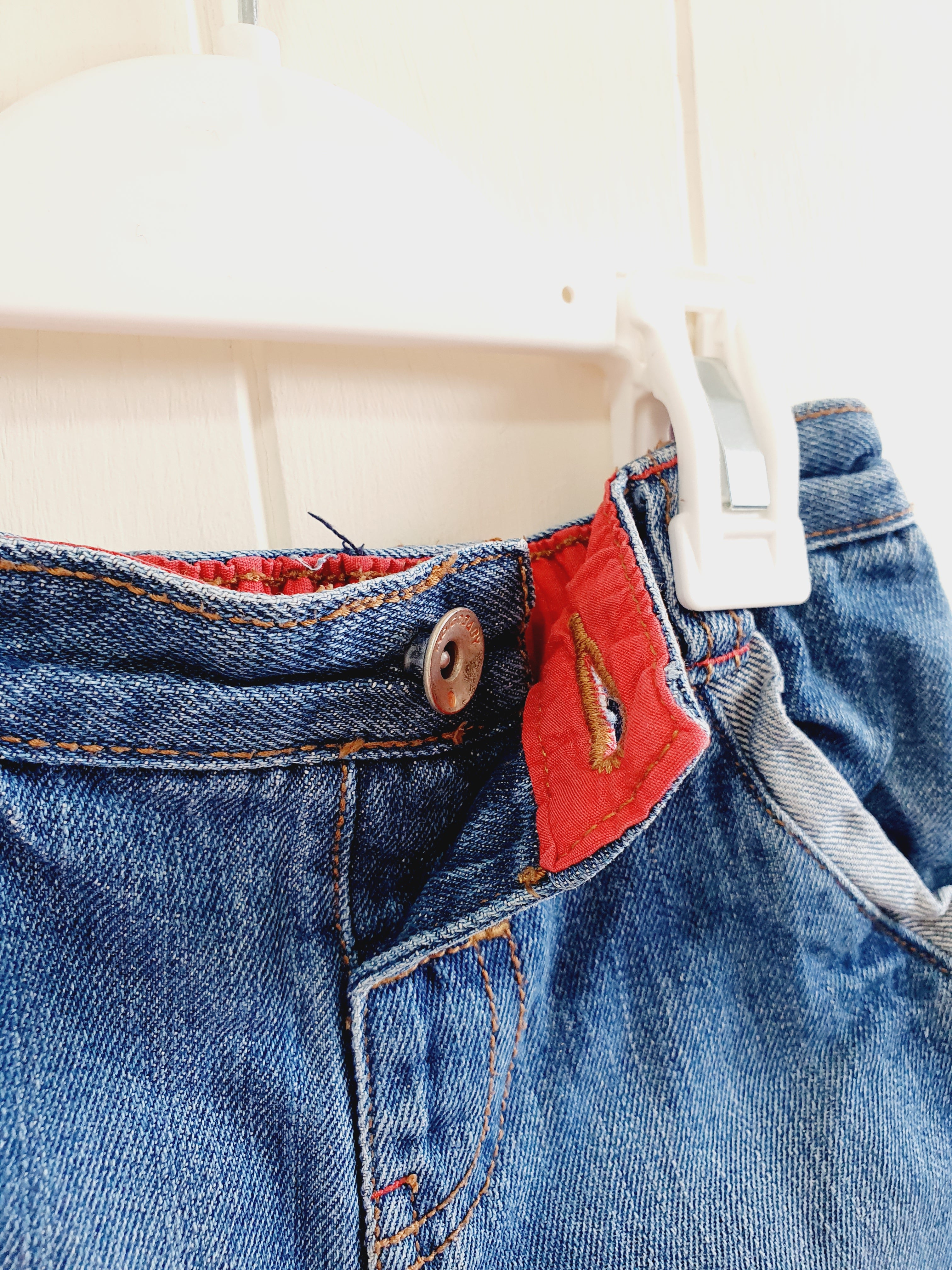 M&S straight leg jeans 6-9 months