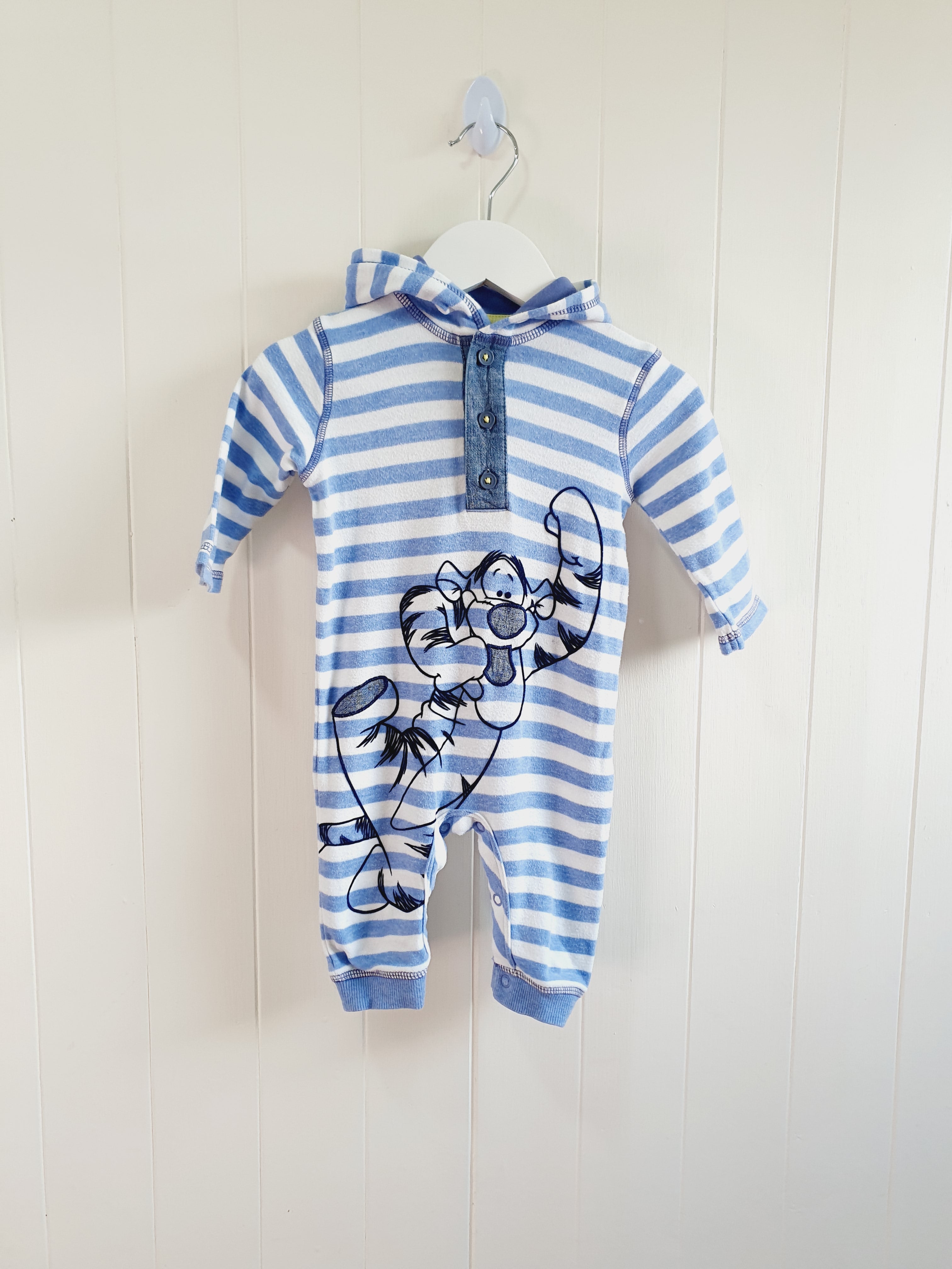 Disney at George - Tigger hooded romper 3-6 months