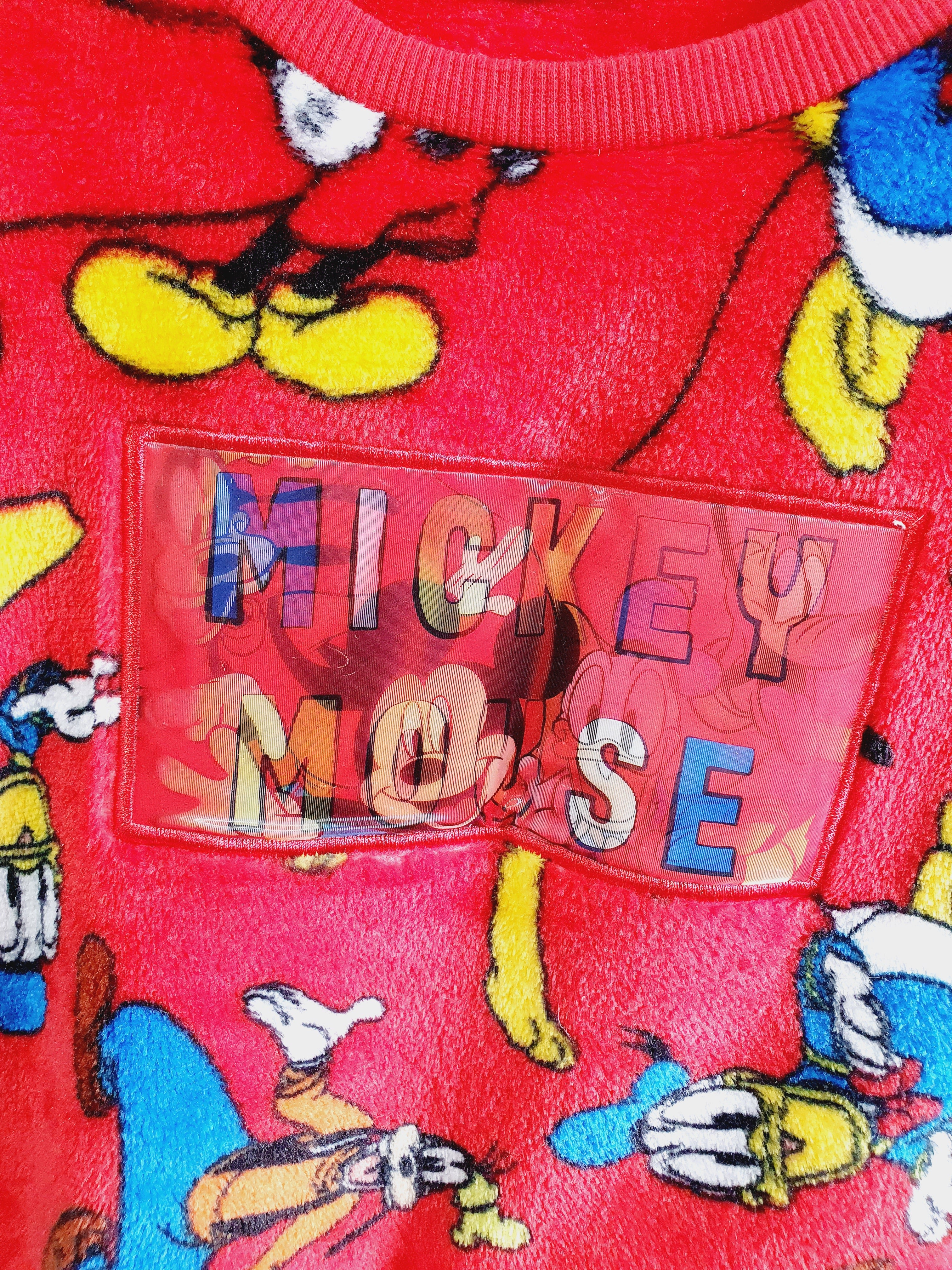 Mickey Mouse at Matalan fleece 2 piece pyjamas 6-9 months