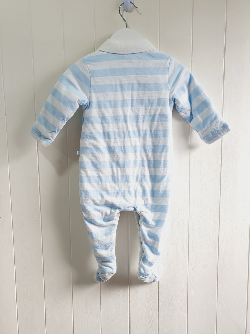 BabyGap - stripy romper 6-12 months