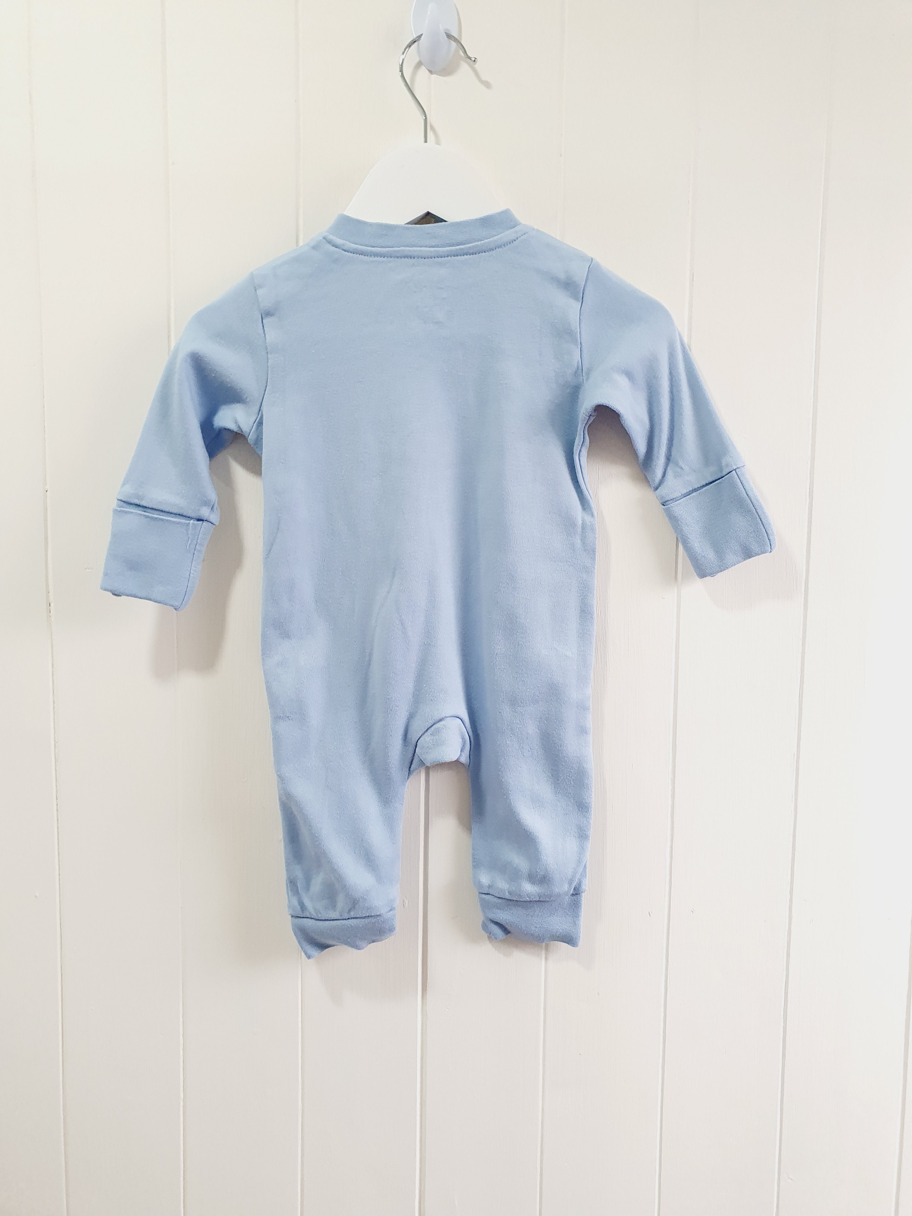 Primark - Stitch footless zip up sleepsuit 0-3 months