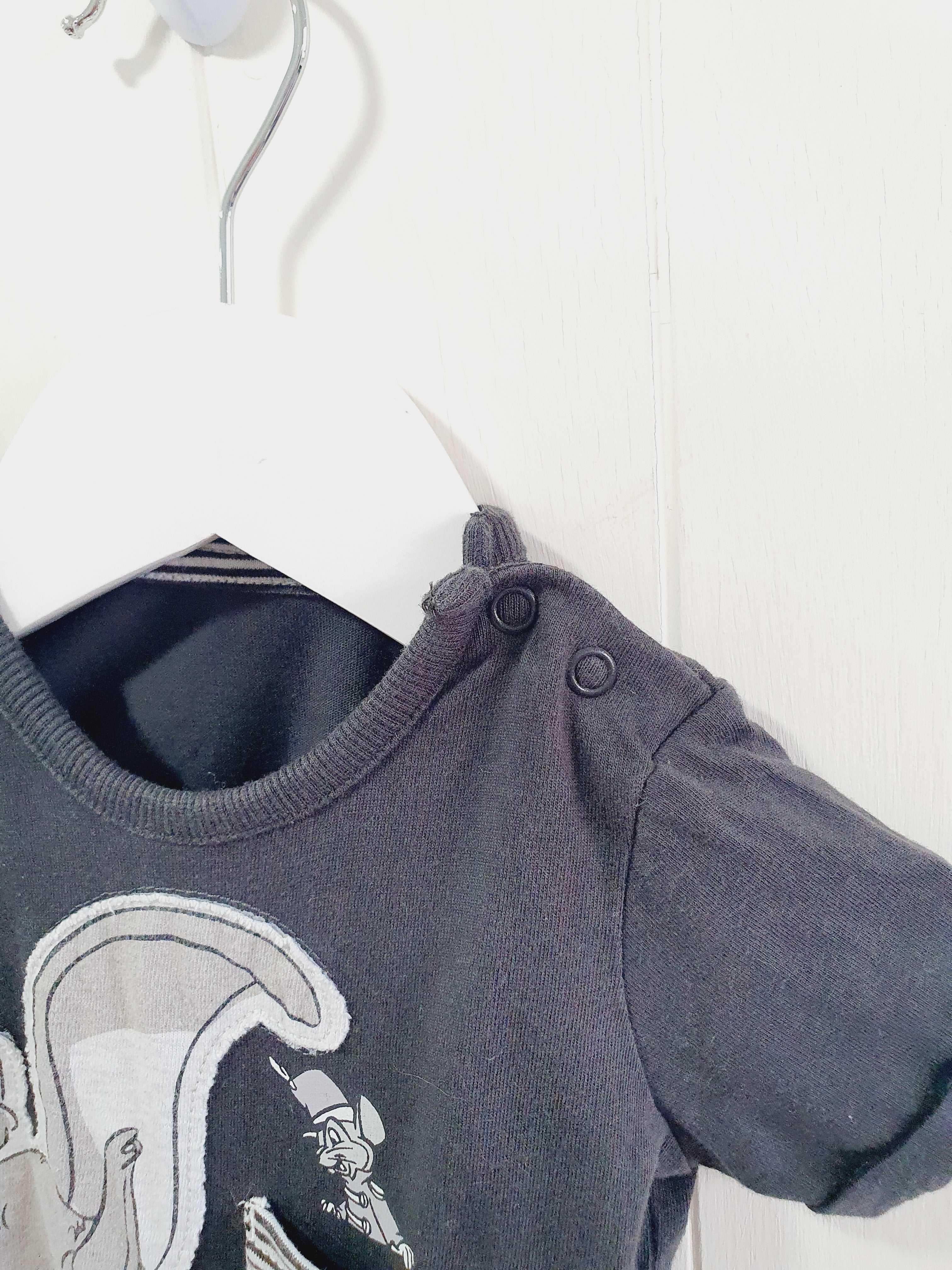 George - Dumbo grey T-shirt 3-6 months