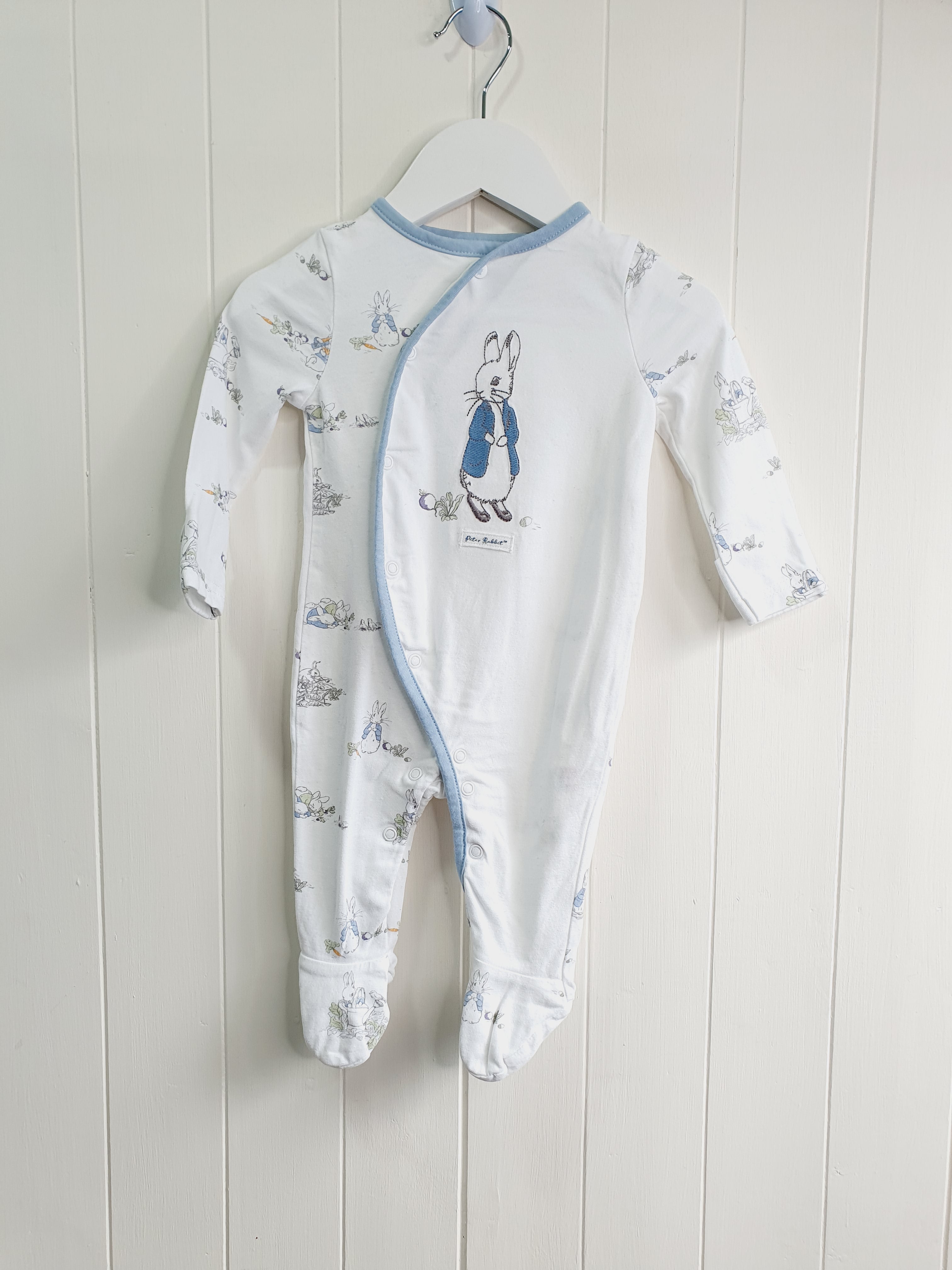 Peter Rabbit at TU sleepsuit 3-6 months