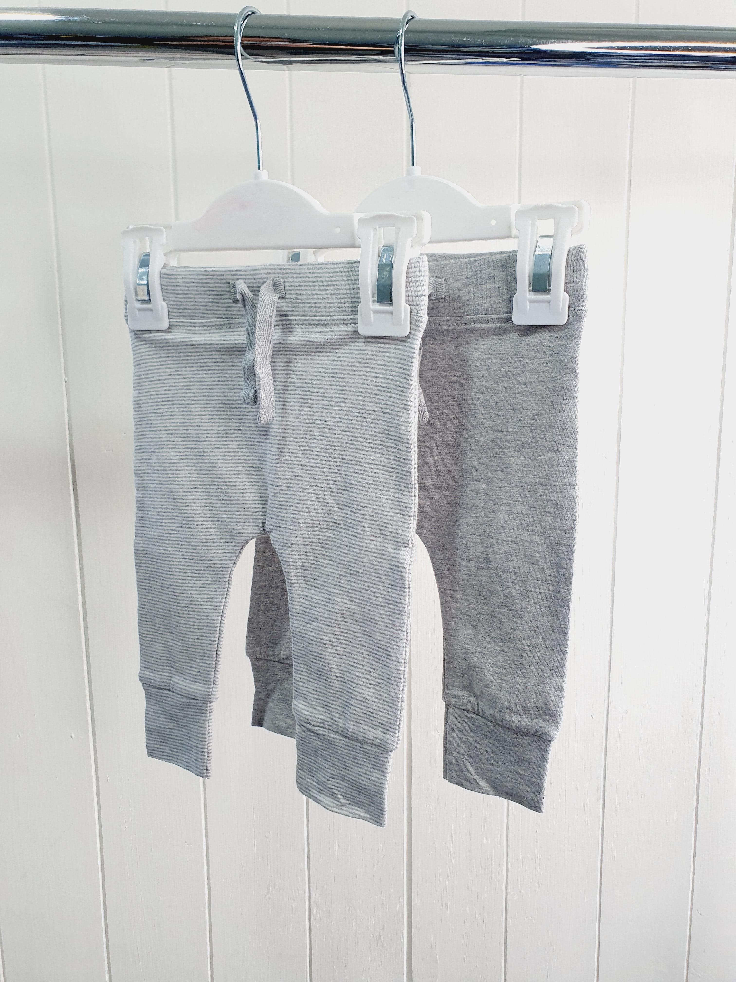 George grey stretch leggings 0-3 months