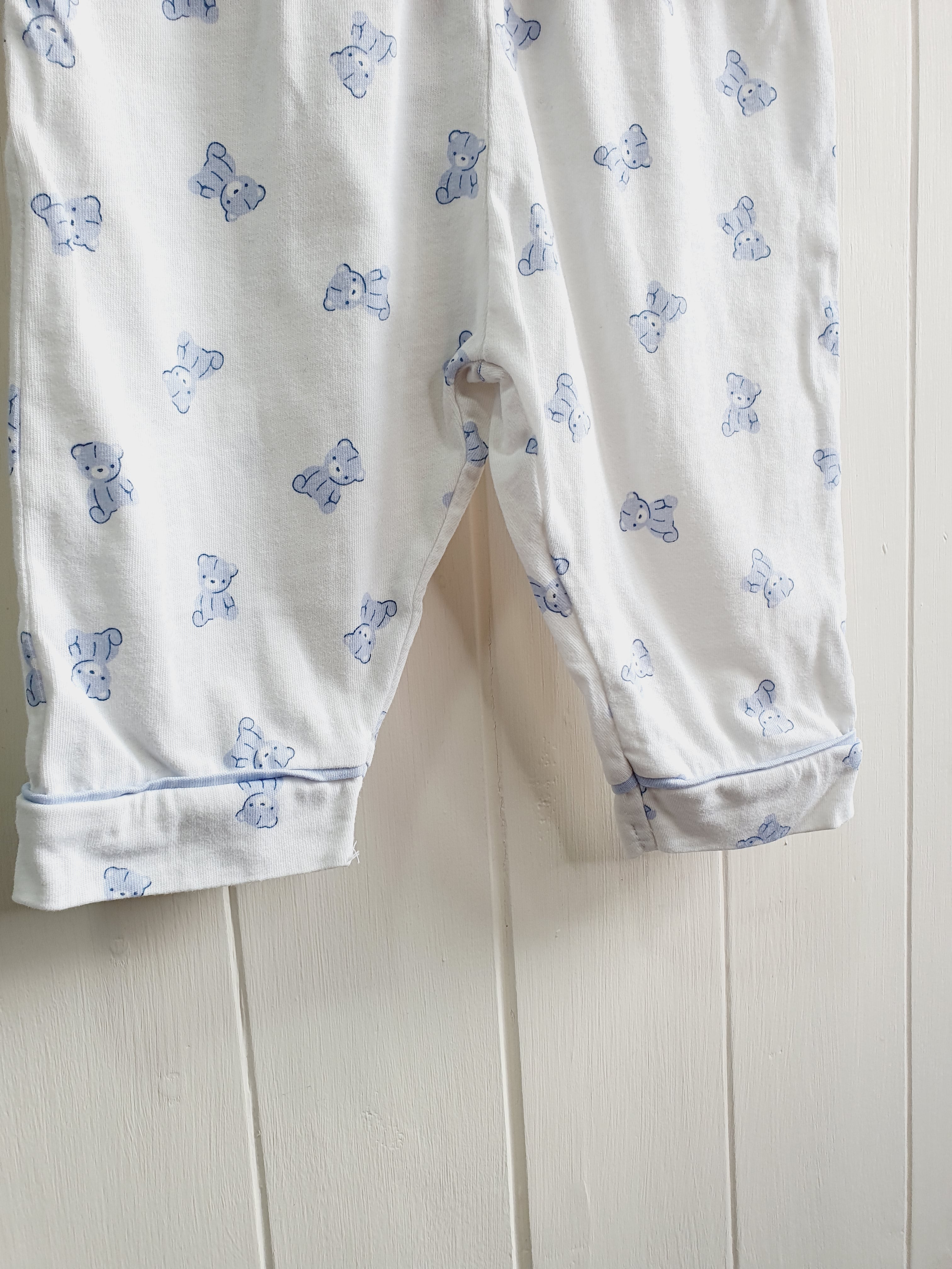 Little Nutmeg Teddybear 2 piece pyjamas 3-6 months