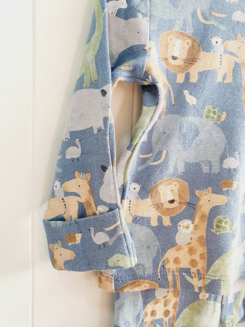 George 2 piece pyjamas animal print 3-6 months