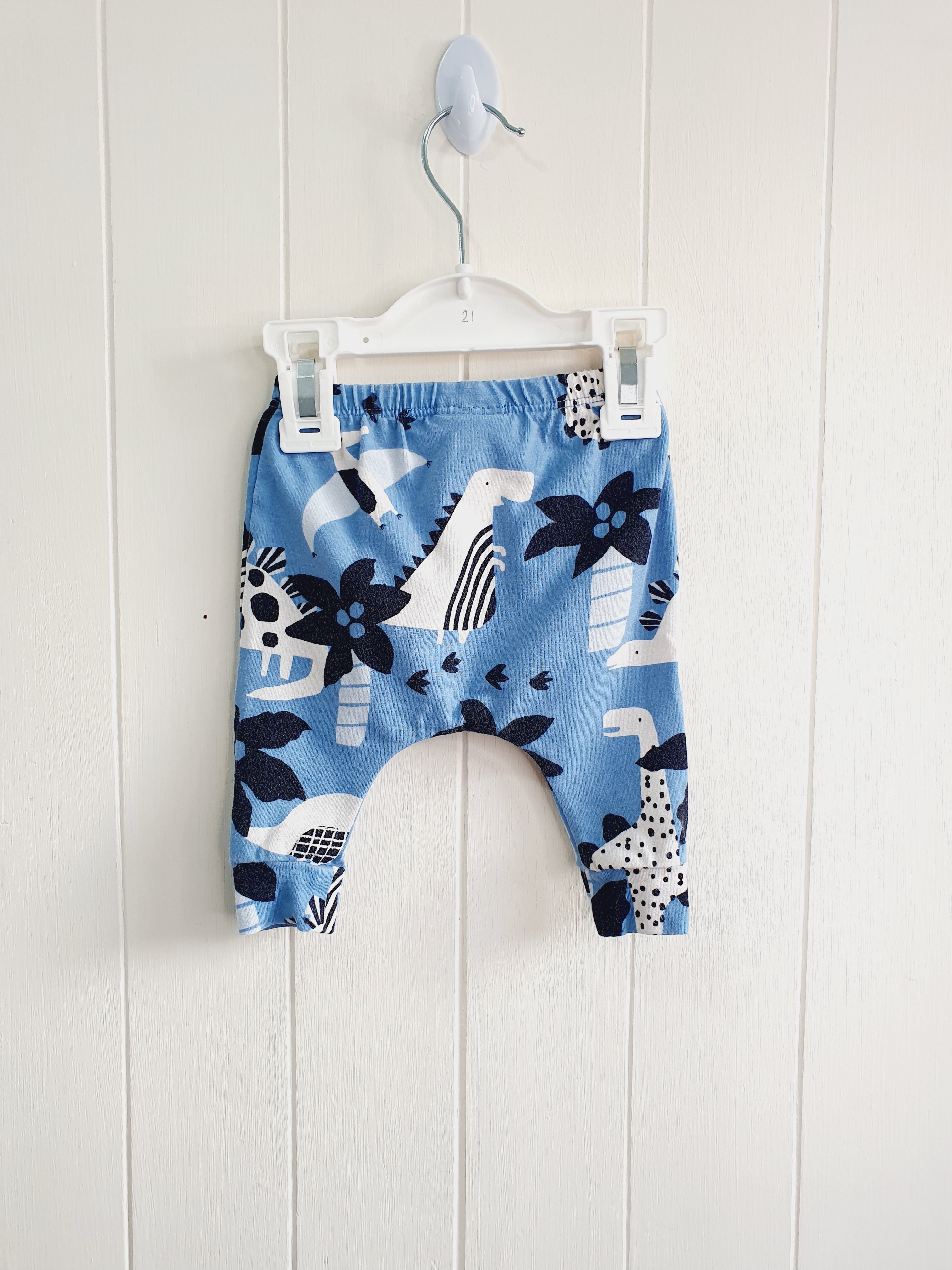 Next dinosaur harem leggings up to 3 months