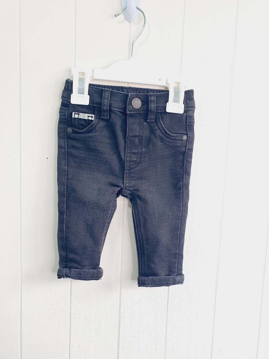 George black jeans 0-3 months