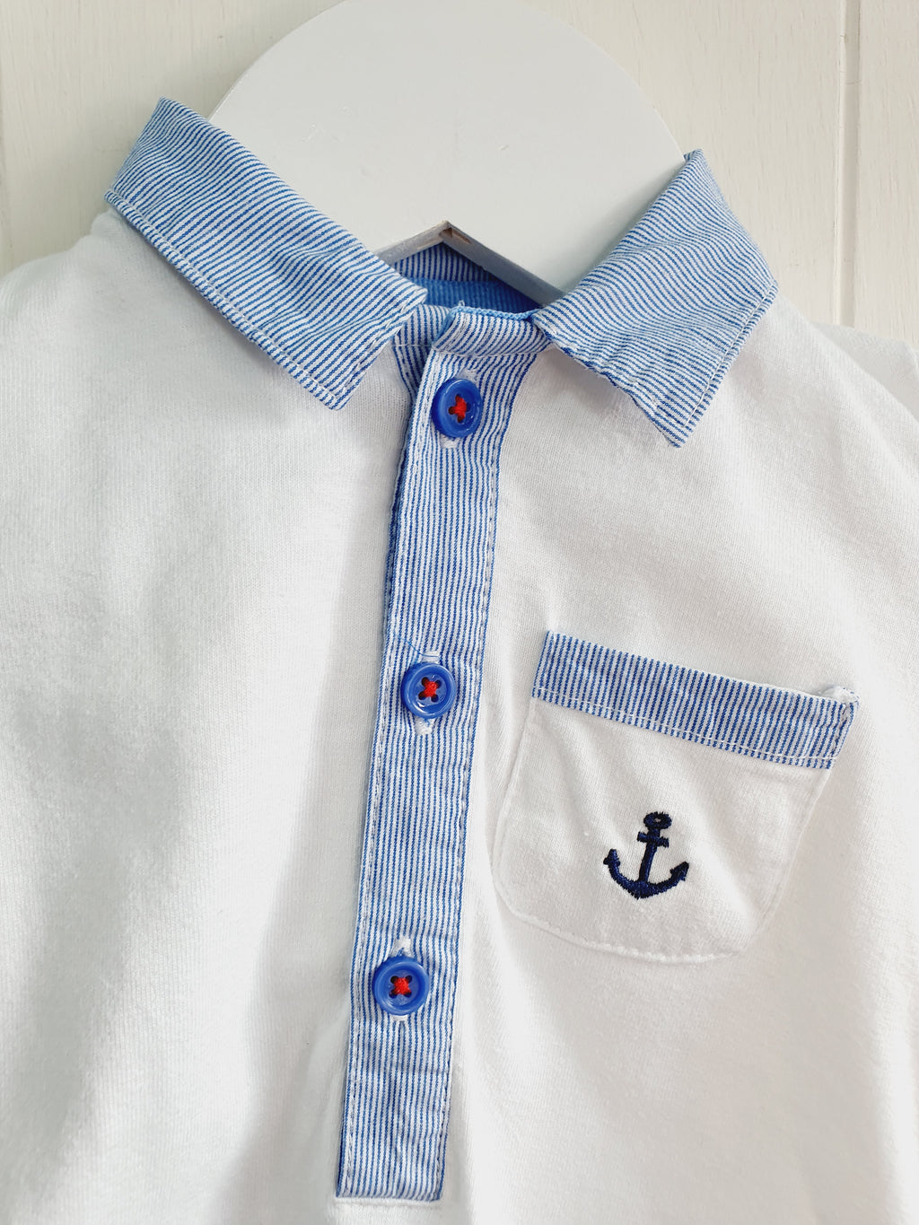 Rock a bye baby boutique polo shirt 3-6 months