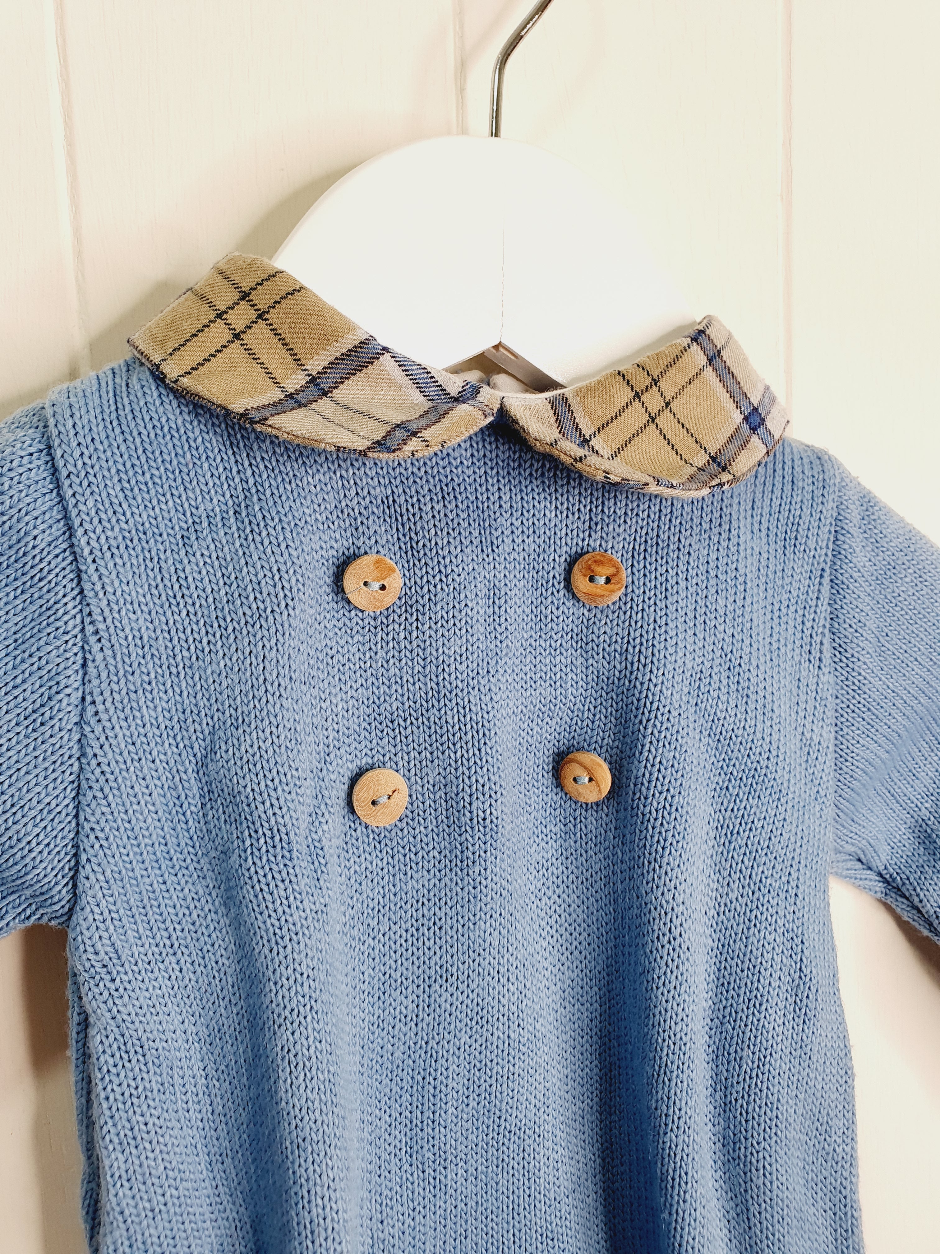 Pex knit sleepsuit/romper Newborn