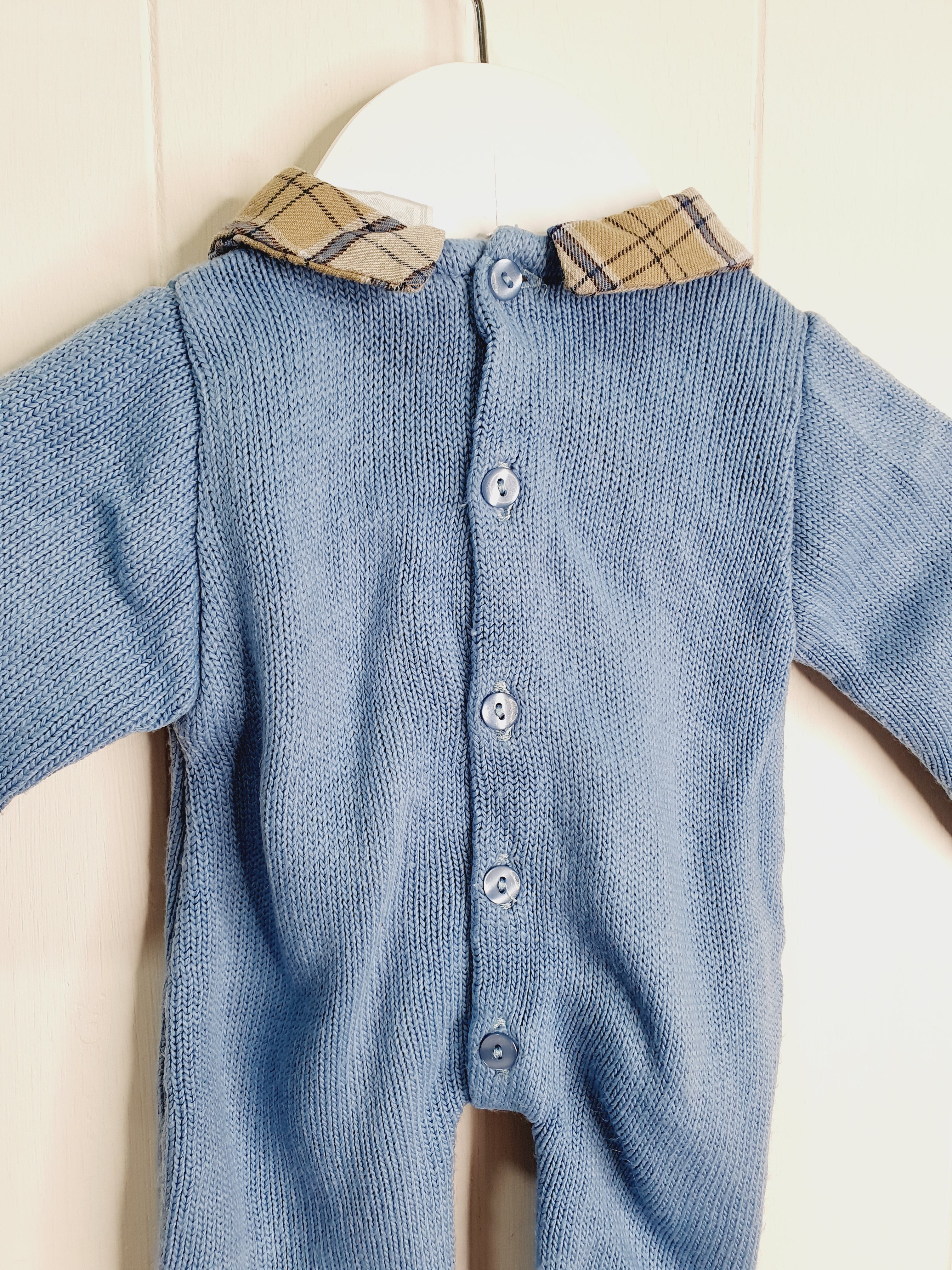 Pex knit sleepsuit/romper Newborn