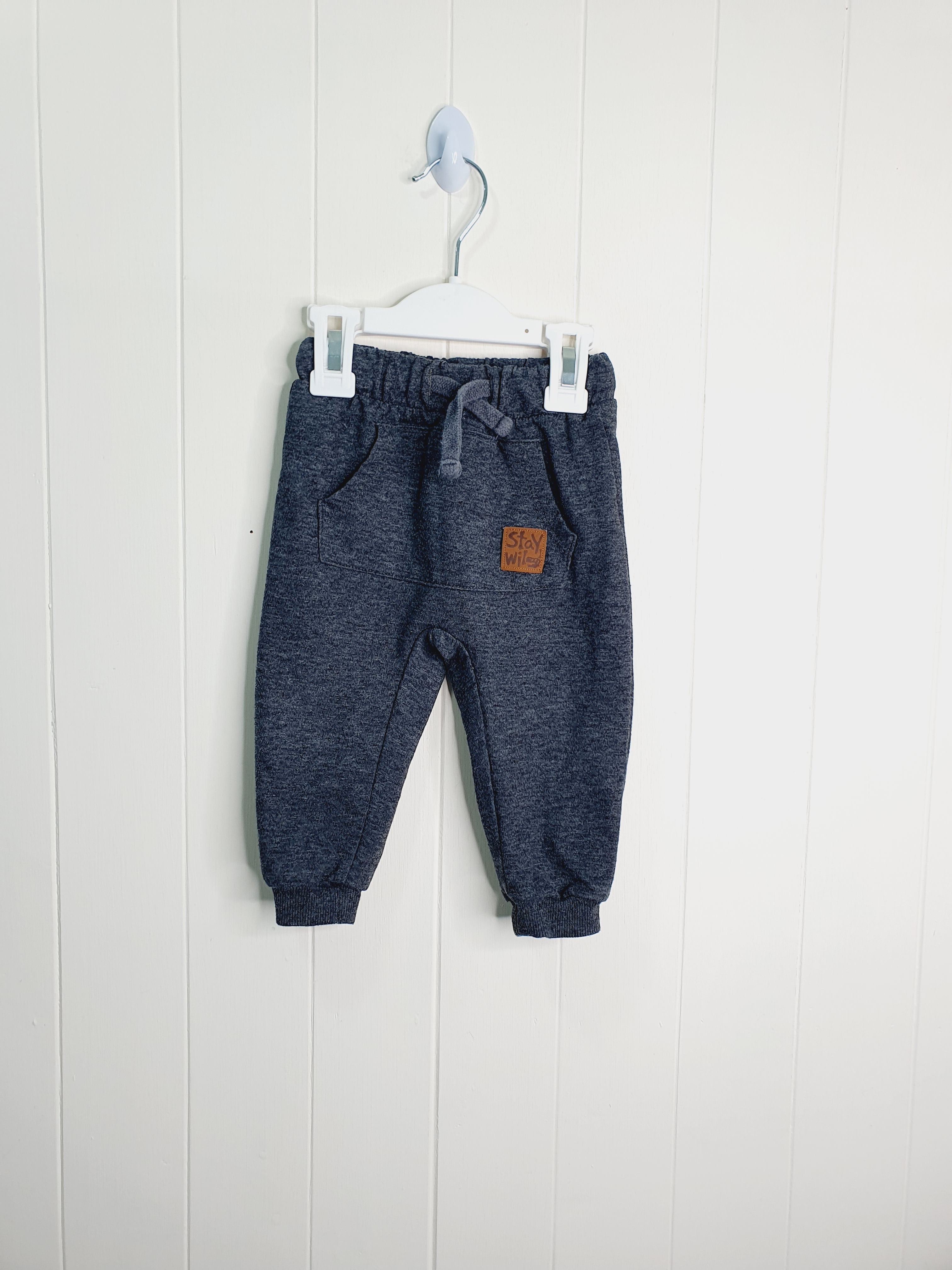 So Cute grey boys joggers 9-12 months