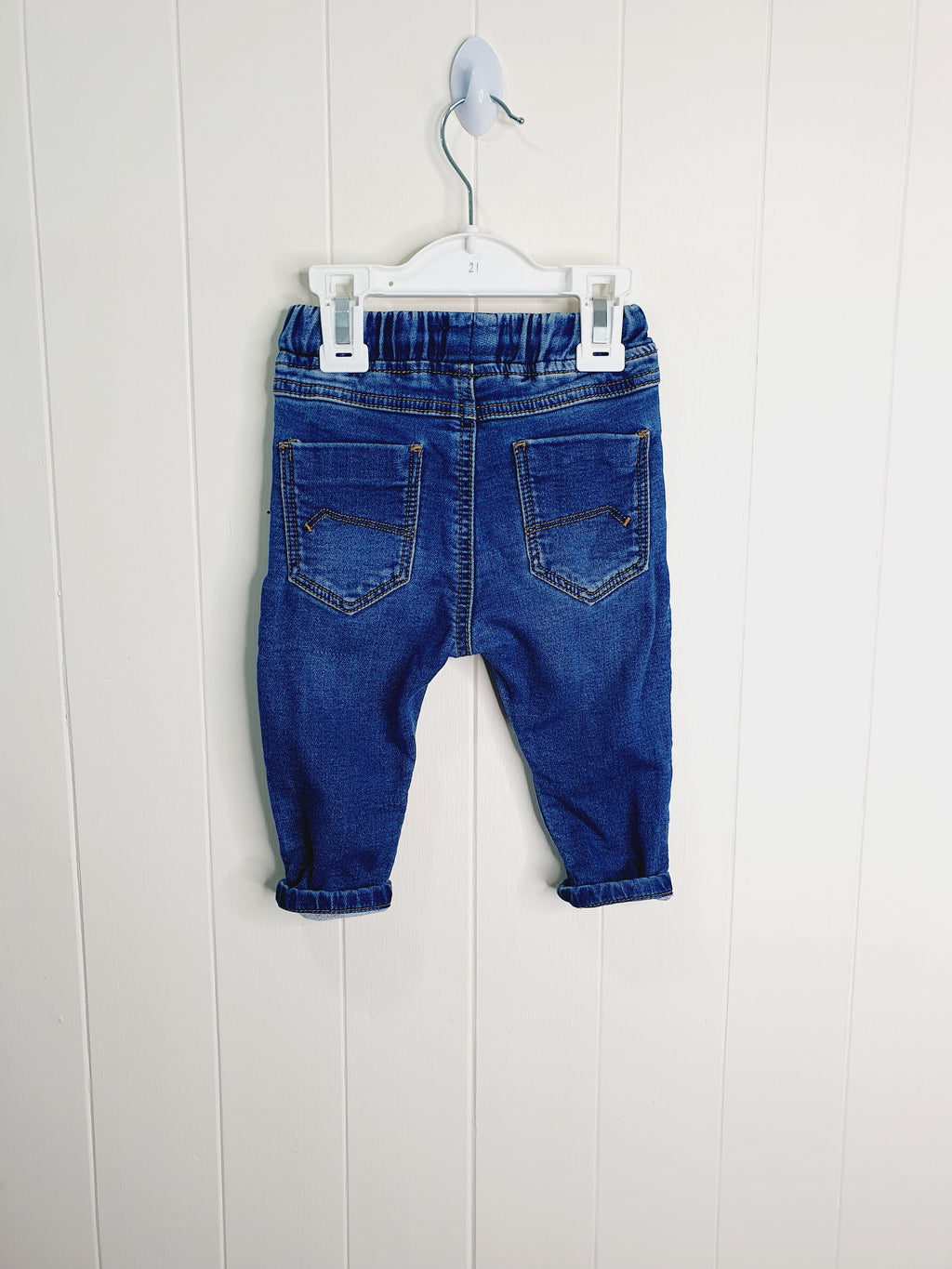Next - boys adjustable waist jeans 6-9 months