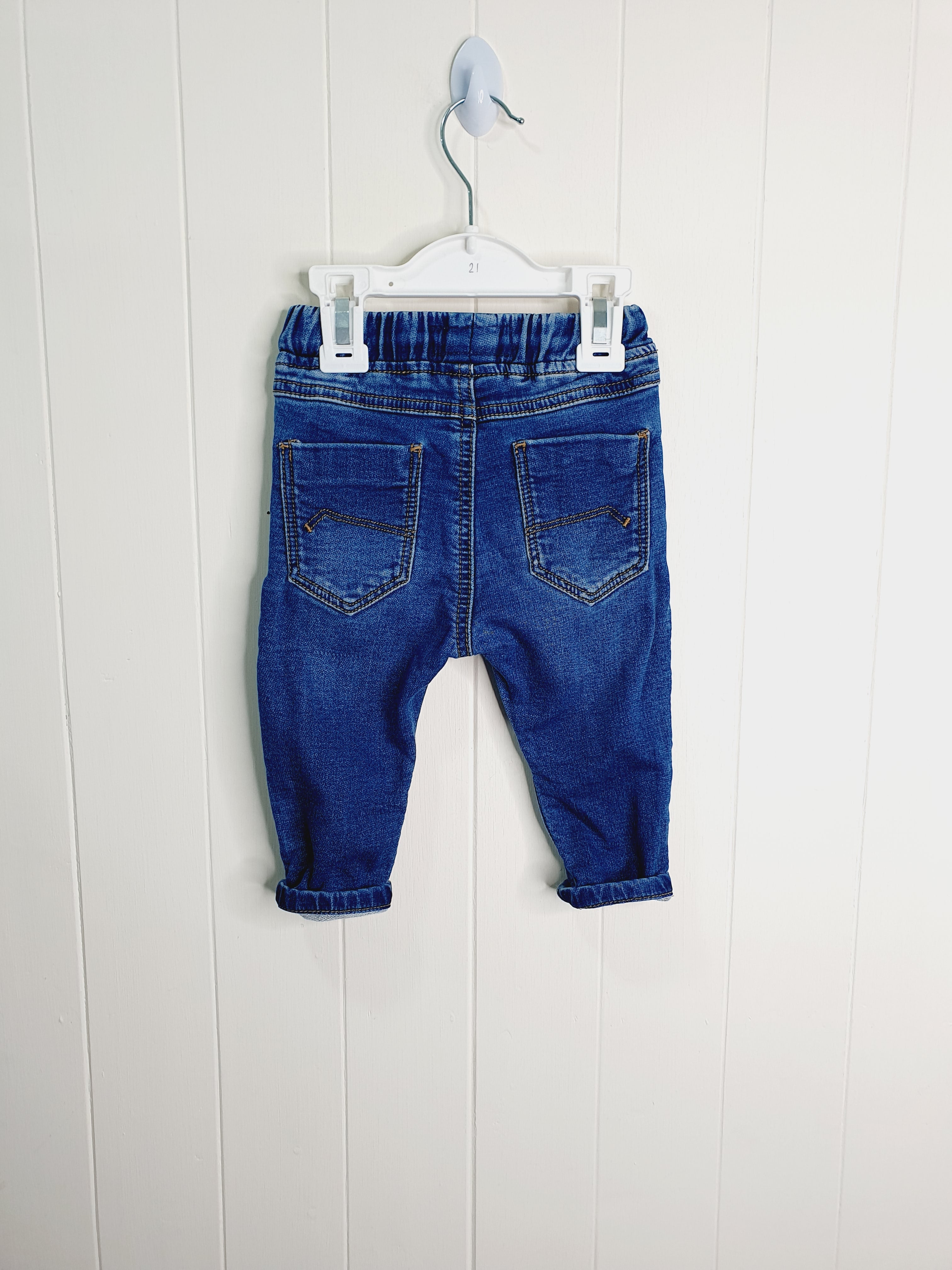 Next - boys adjustable waist jeans 6-9 months