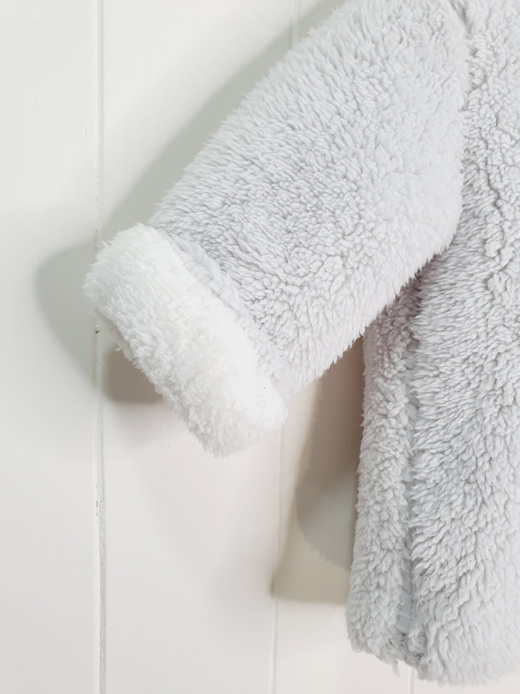 Matalan fleece hooded jacket 3-6 months